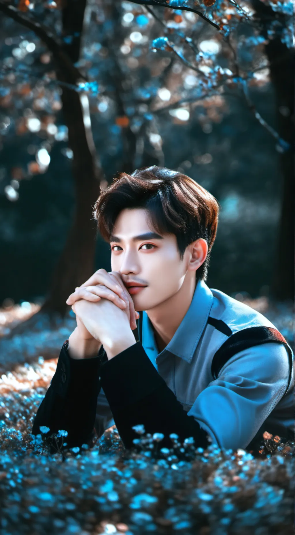 ai character: lukas background