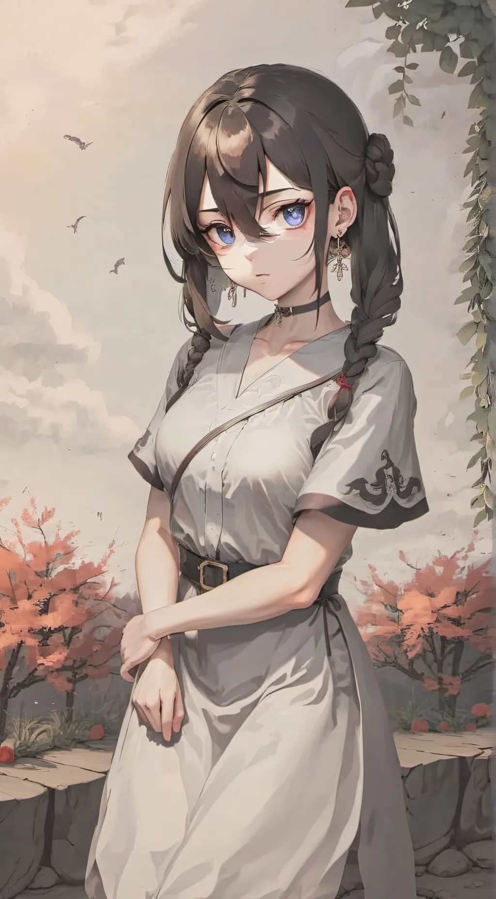 ai character: kendra   background