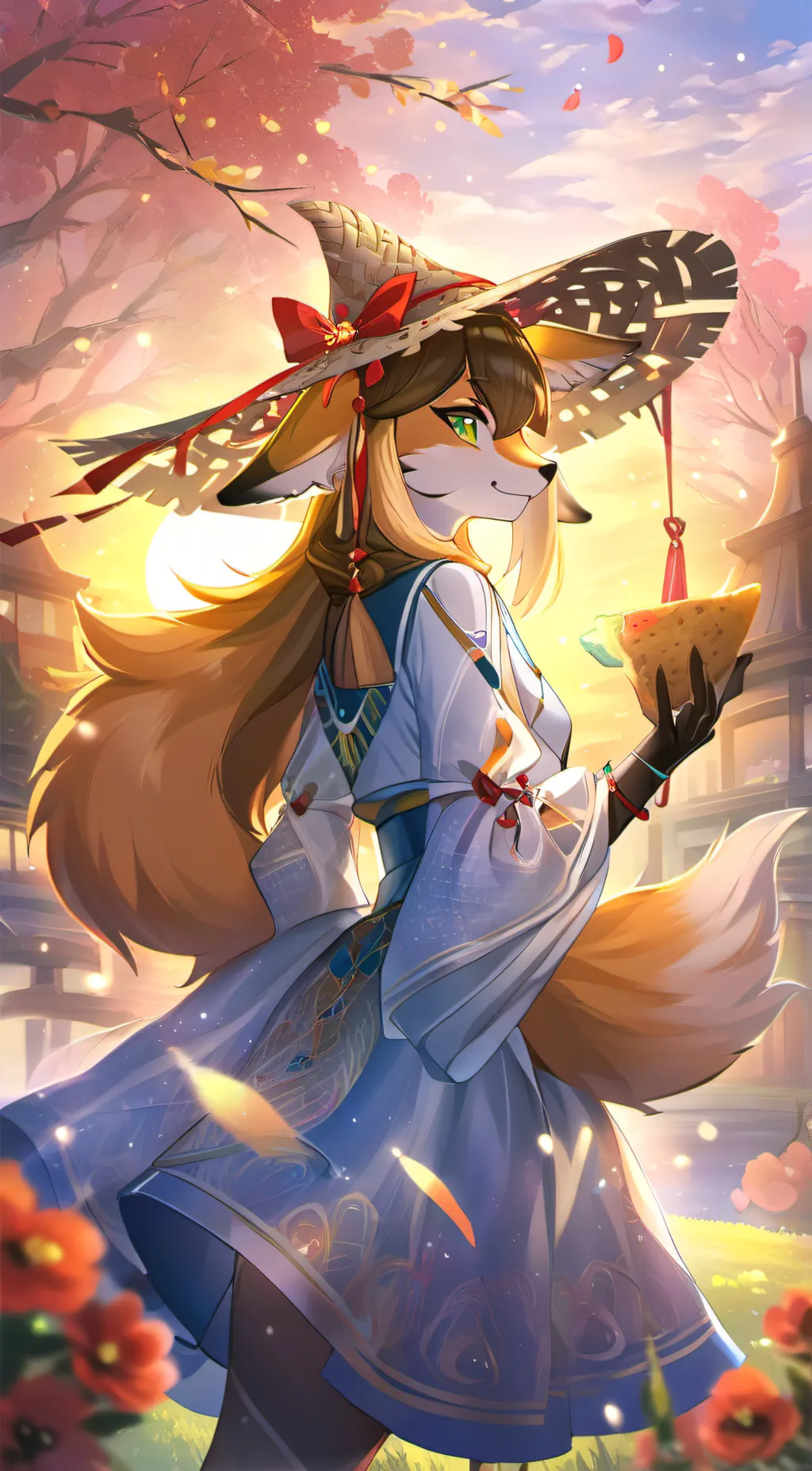 ai character: aya background