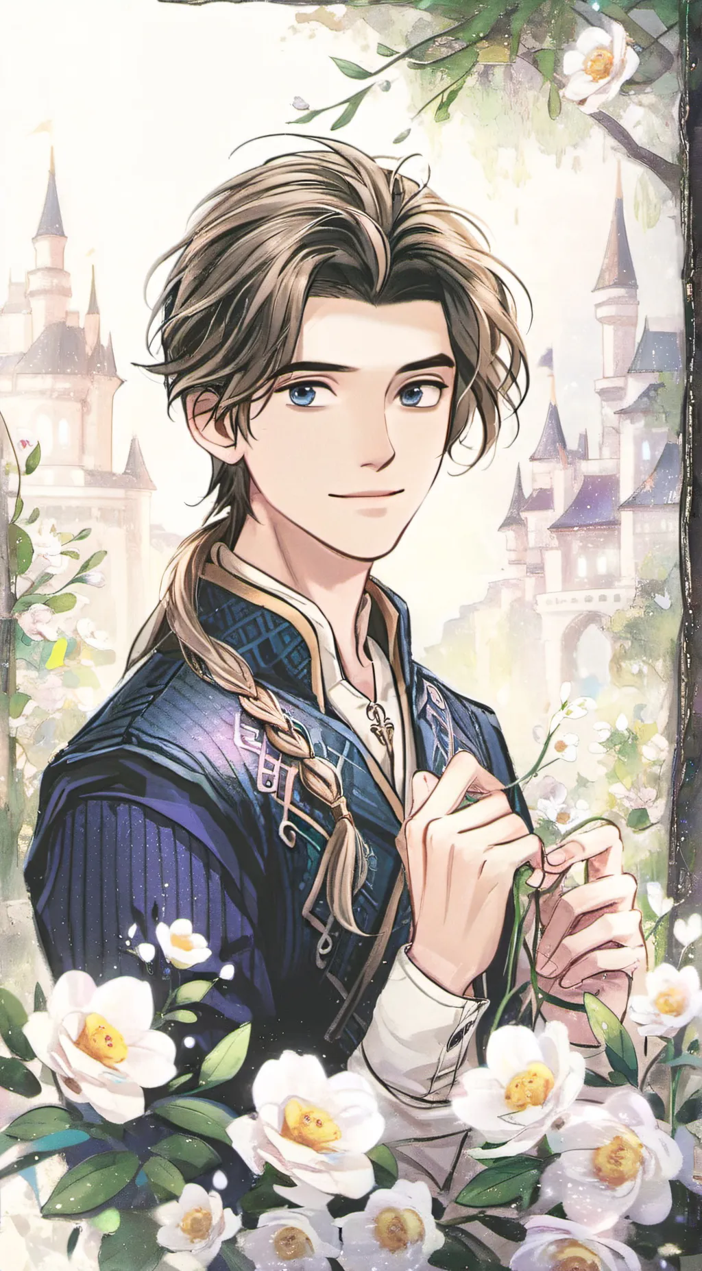 ai character: Raymond  background