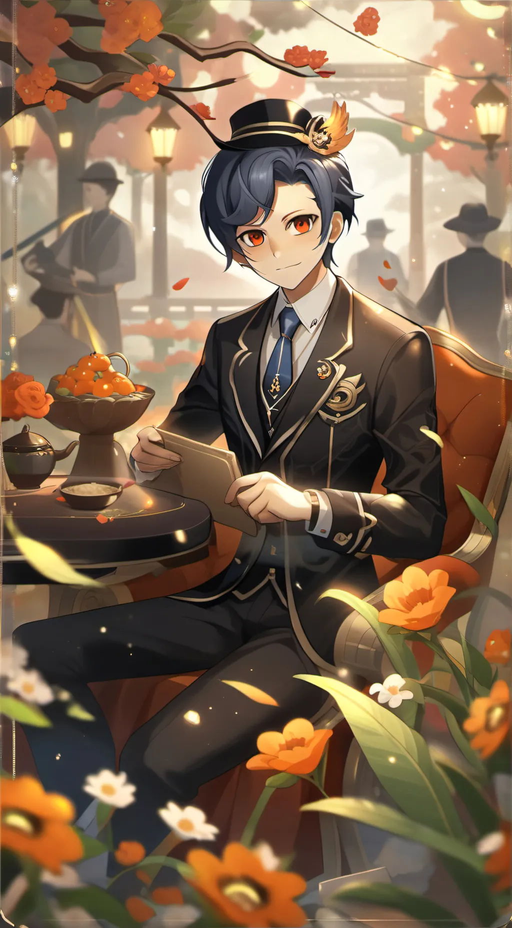 ai character: Cooper background