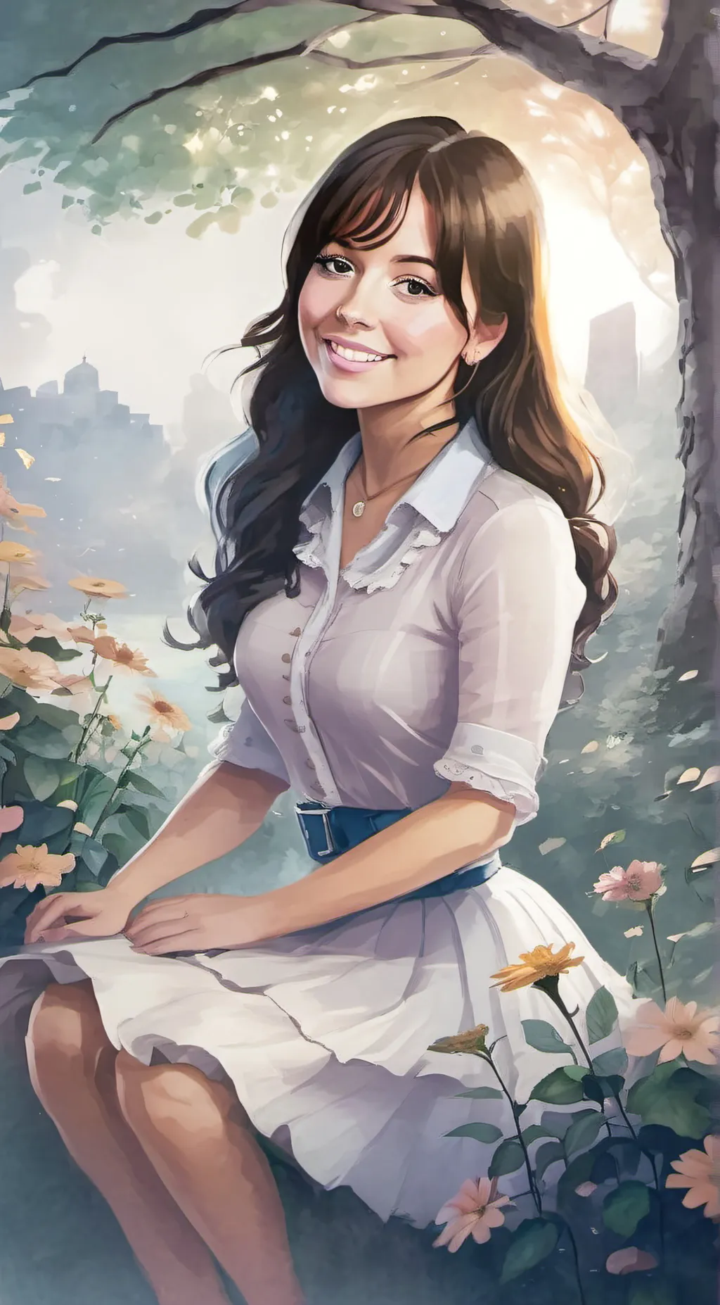 ai character: Marline background