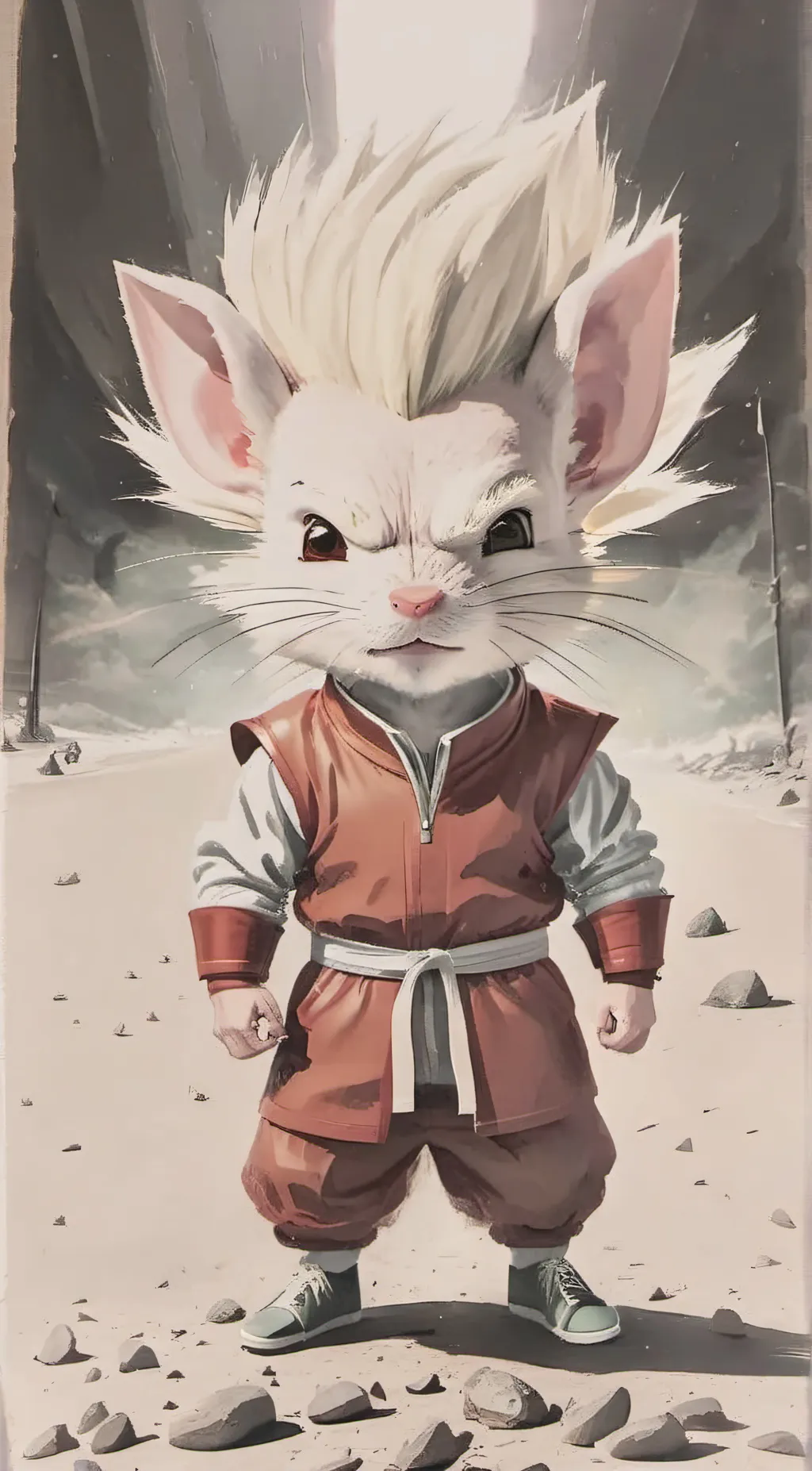 ai character: stuart super 2 background