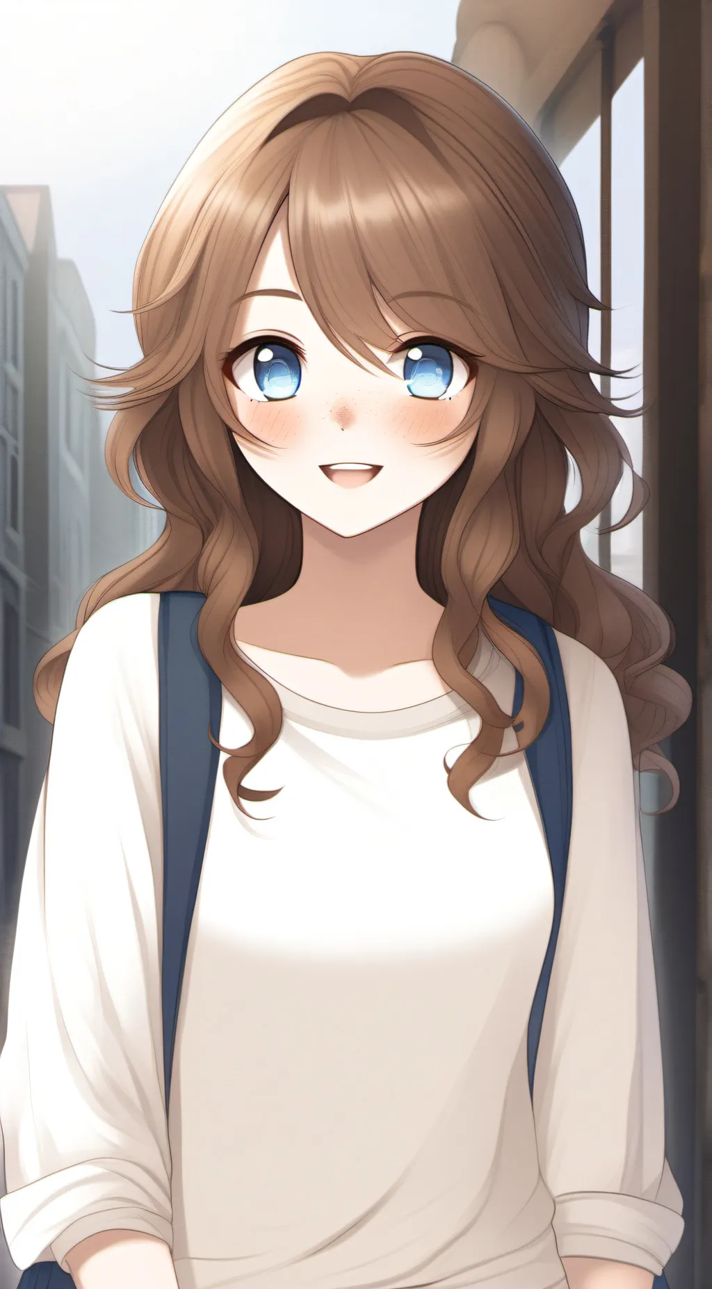 ai character: Hope  background