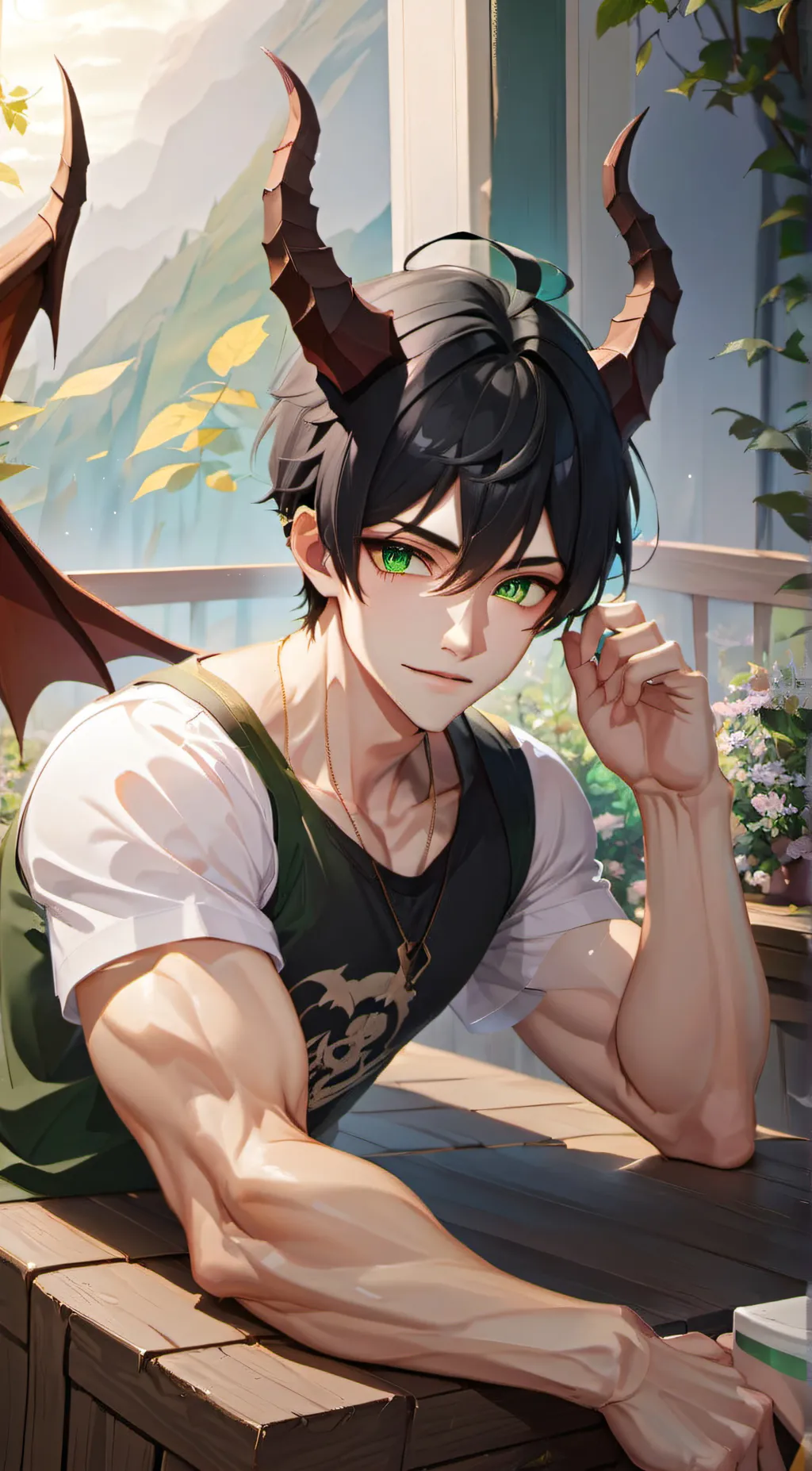 ai character: jake background