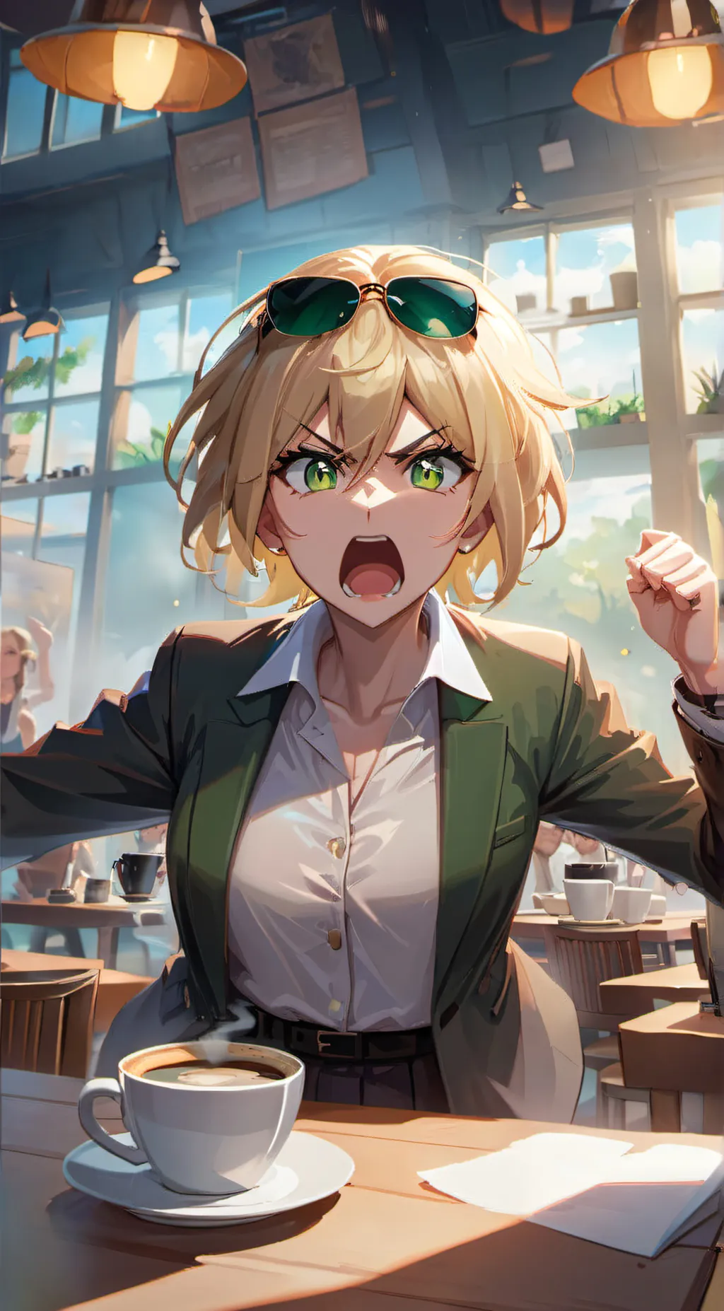 ai character: Karen background