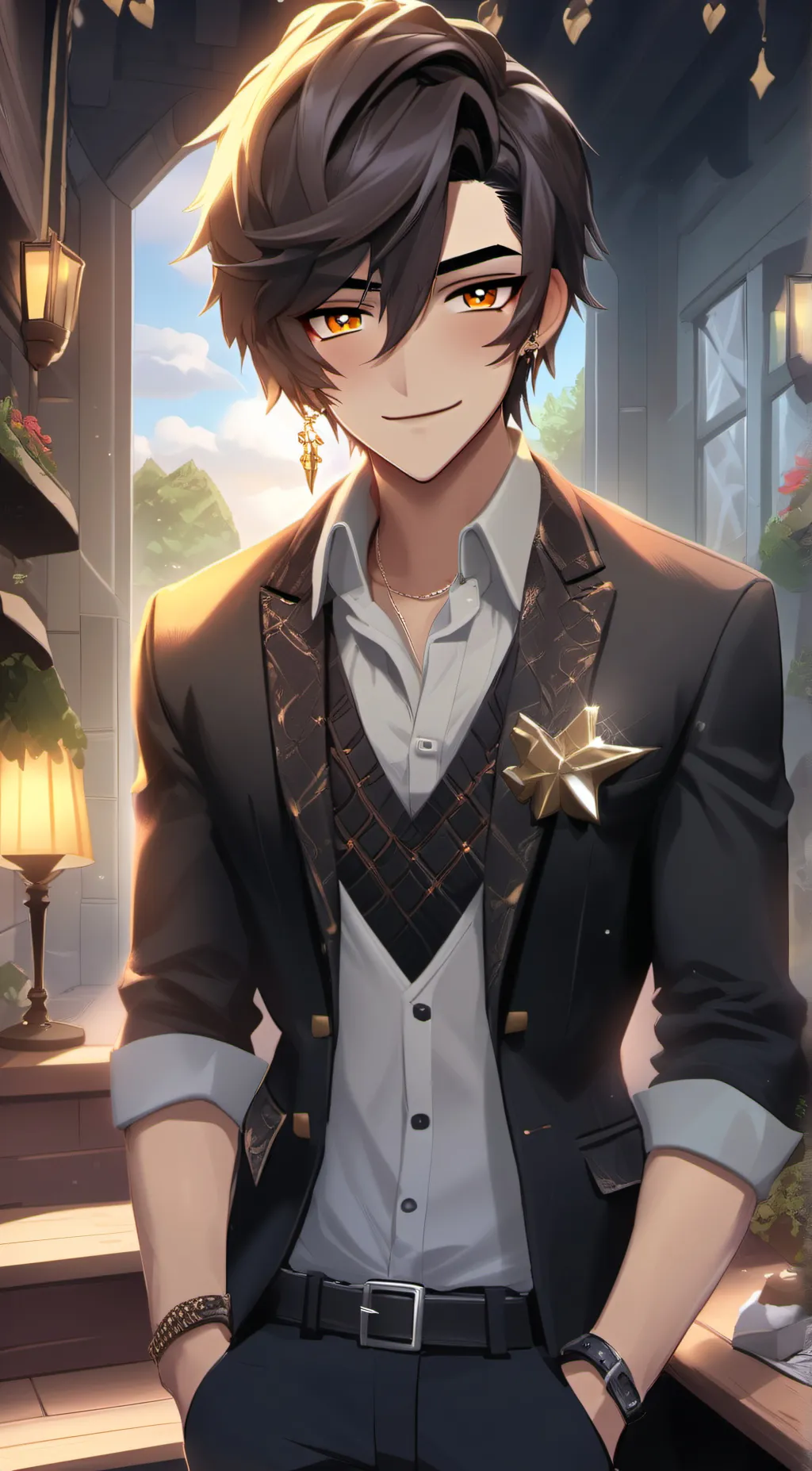 ai character: gc gay group background