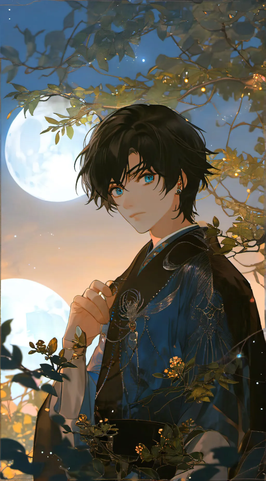 ai character: Jackson Waller  background
