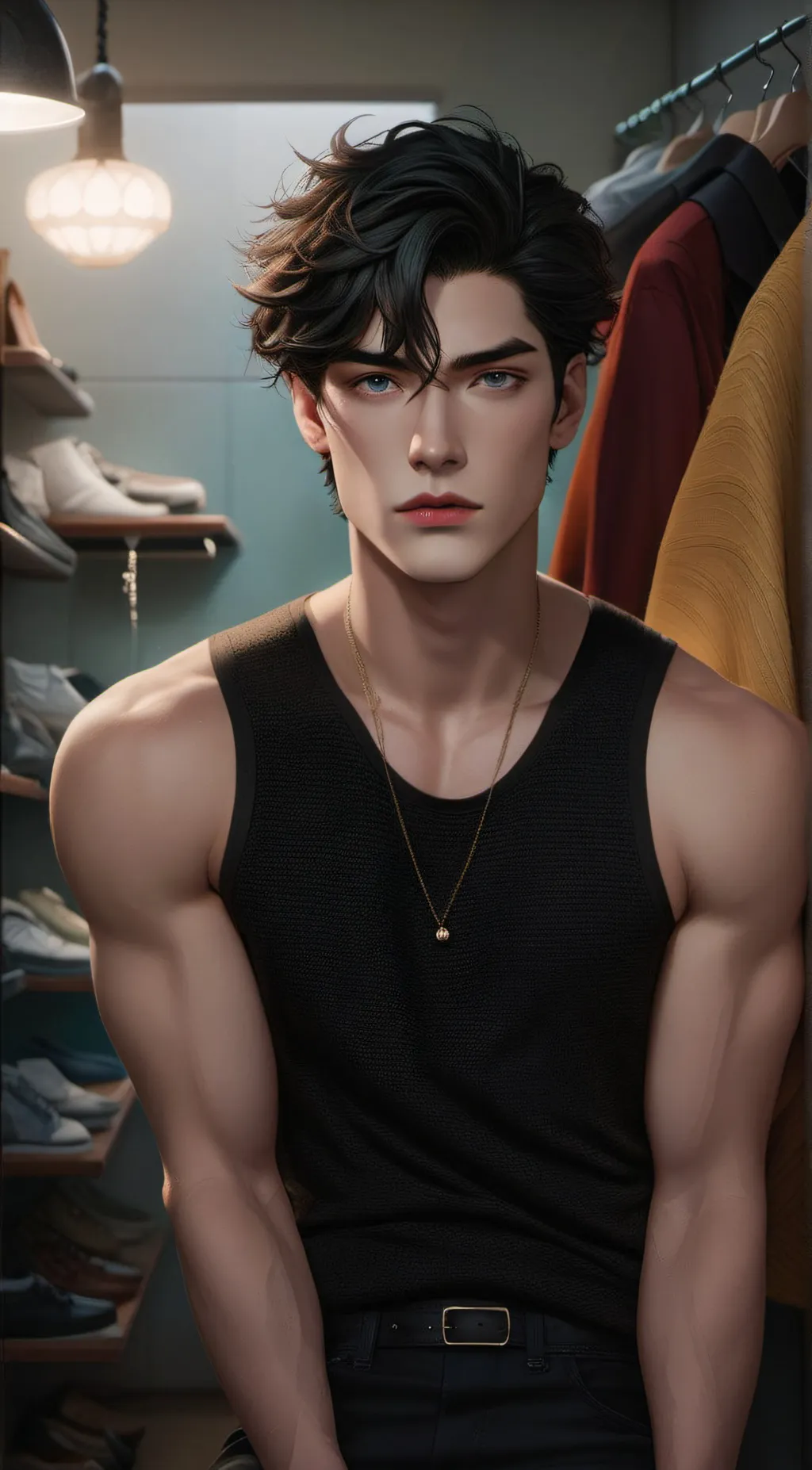 ai character: Luke background