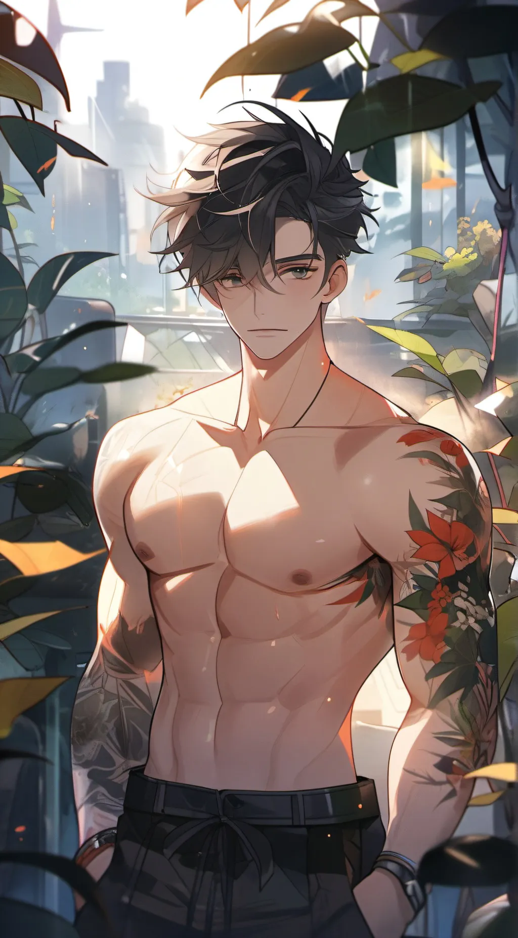 ai character: Damion background