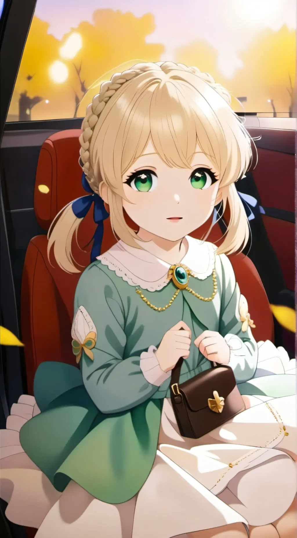 ai character: Lacy background