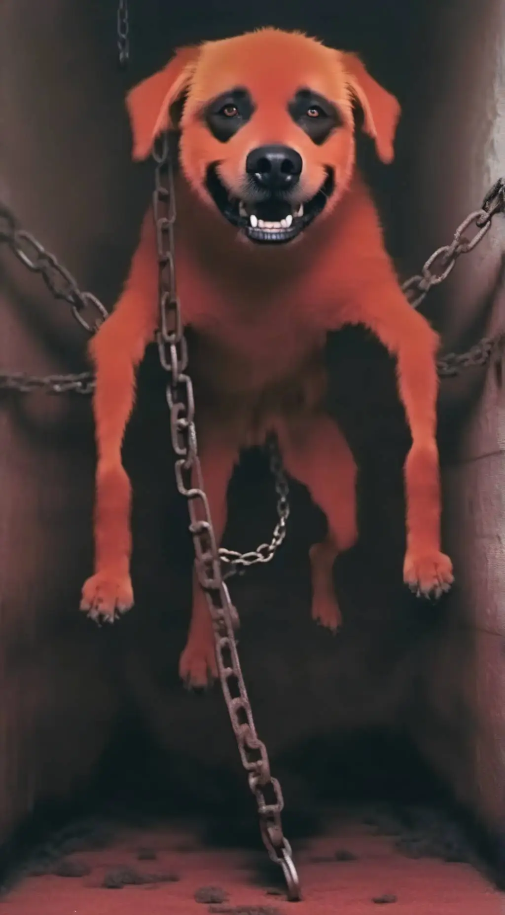 ai character: dogday background