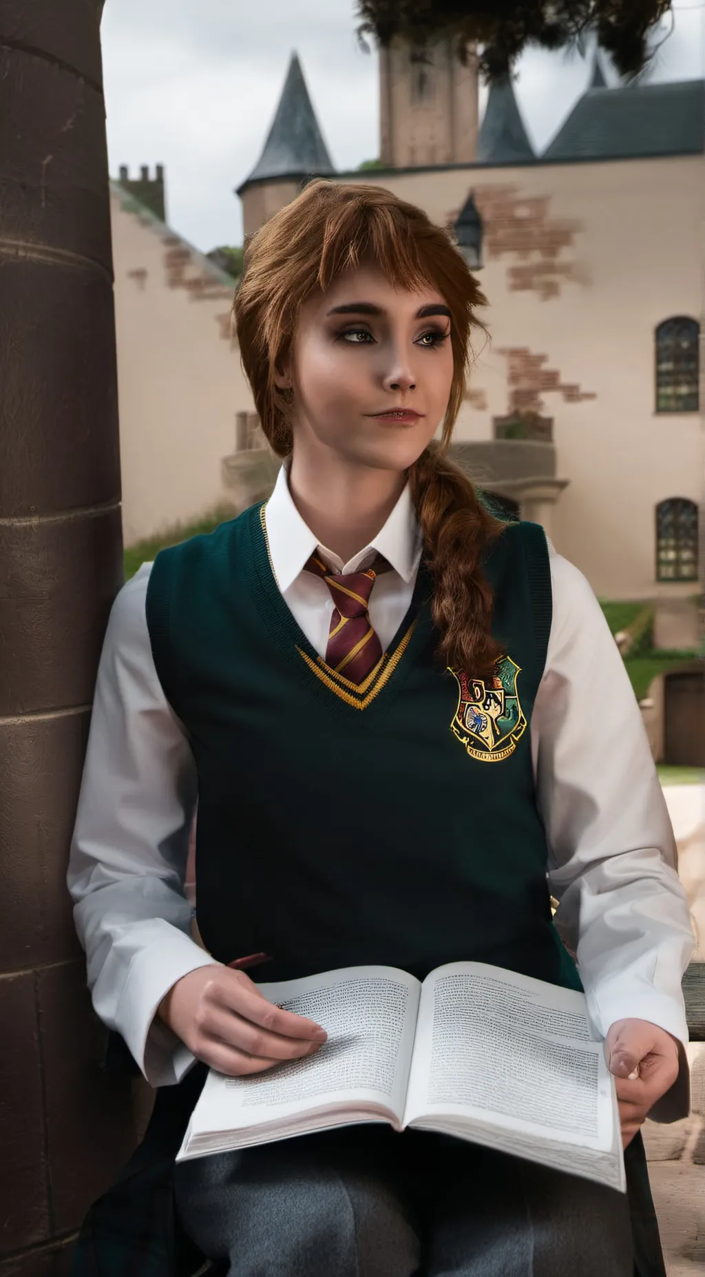 ai character: merula background