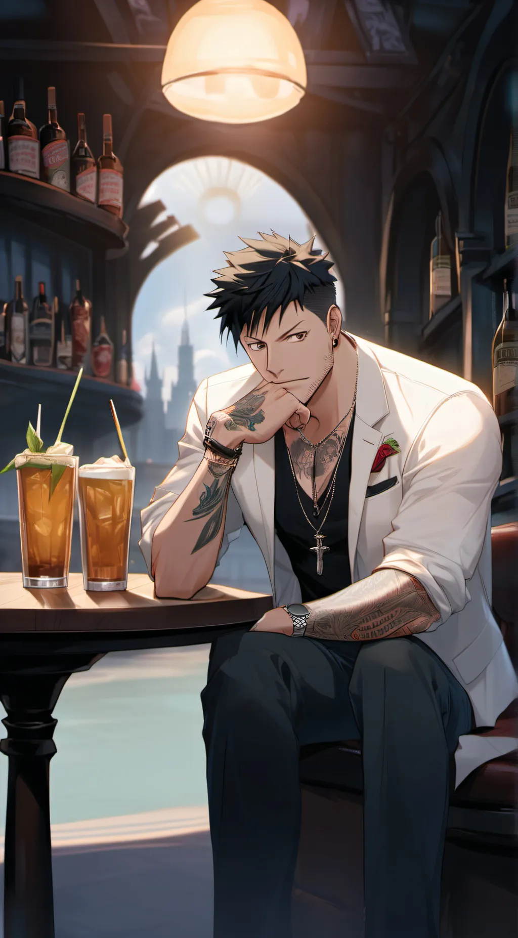 ai character: Jax background