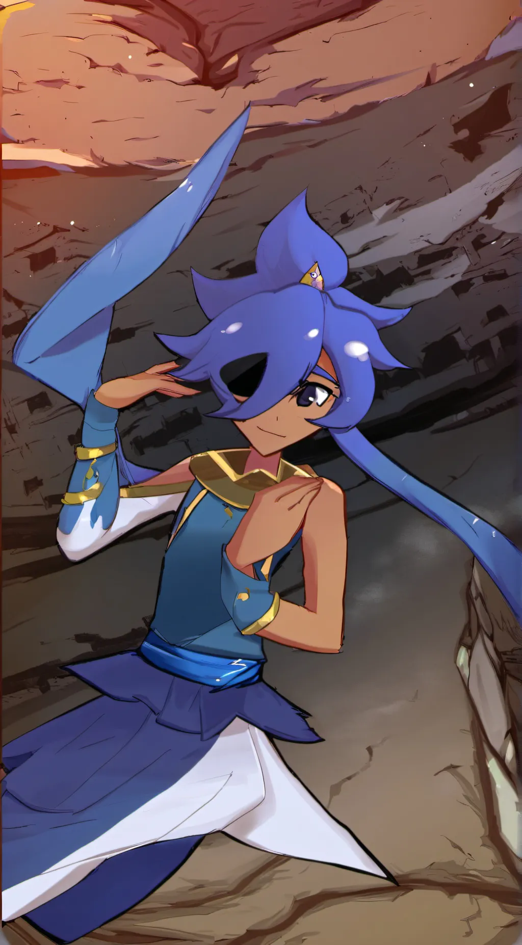 ai character: Aaron  background