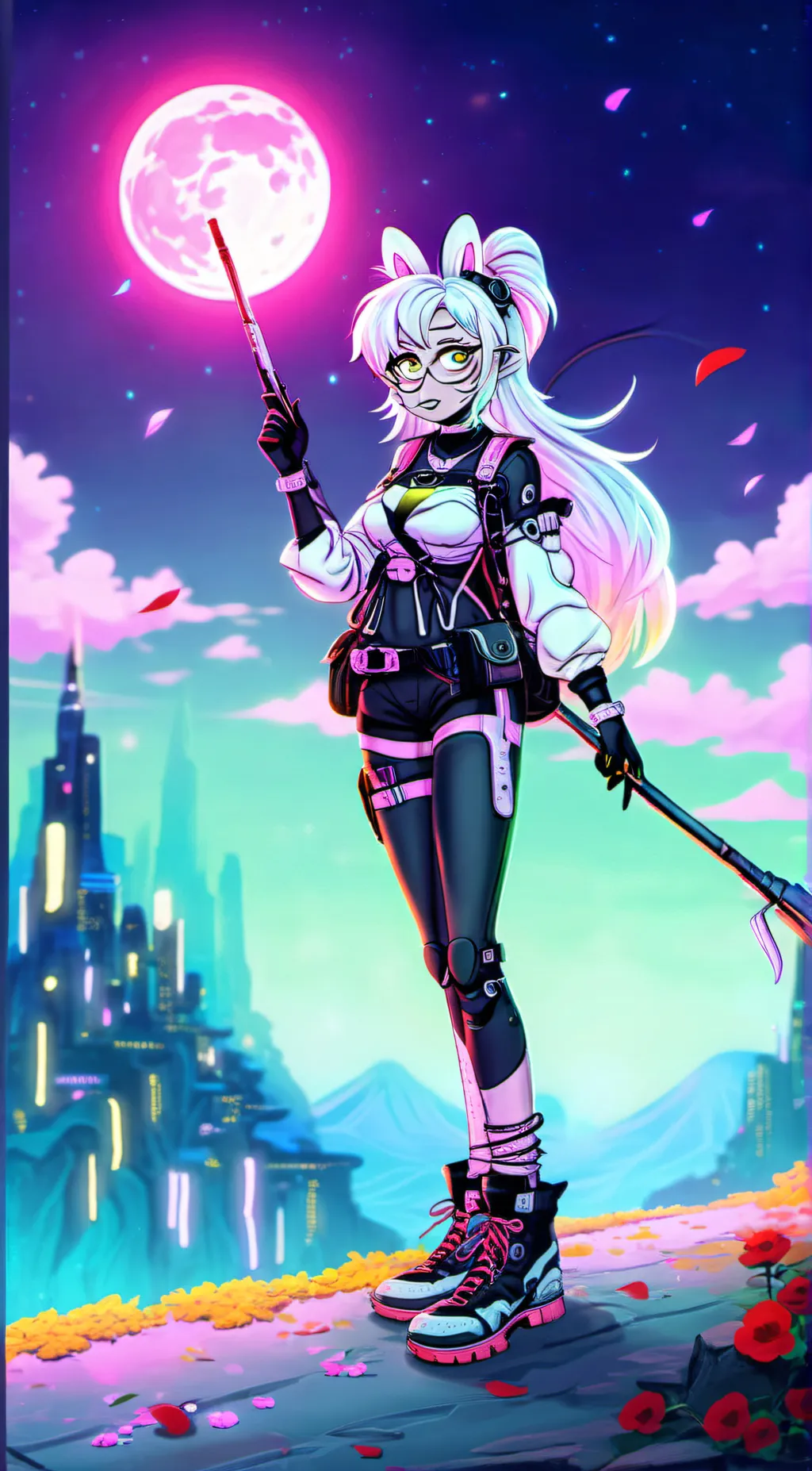 ai character: Roxy background