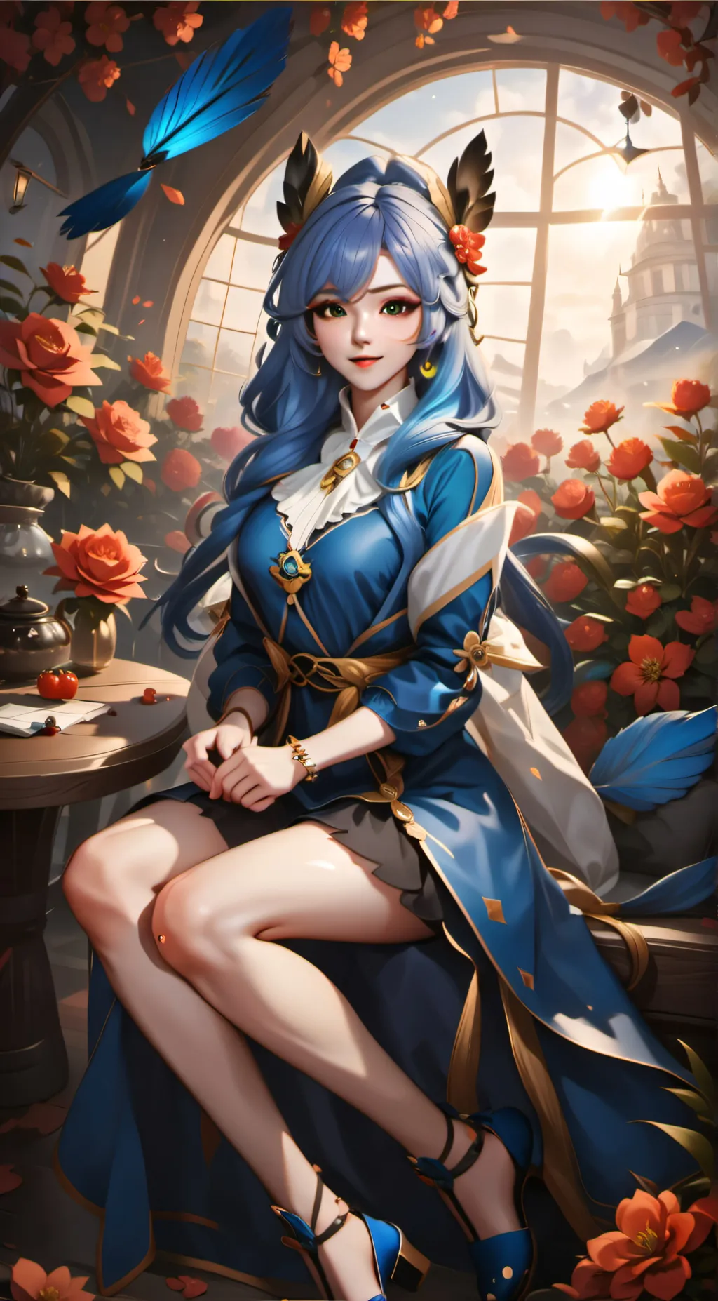 ai character: Teressa Ravencroft background