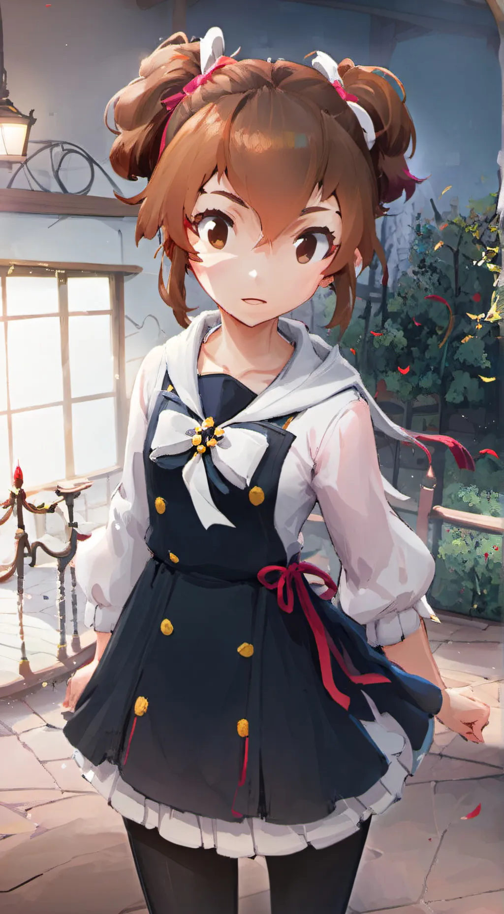 ai character: Nina  background