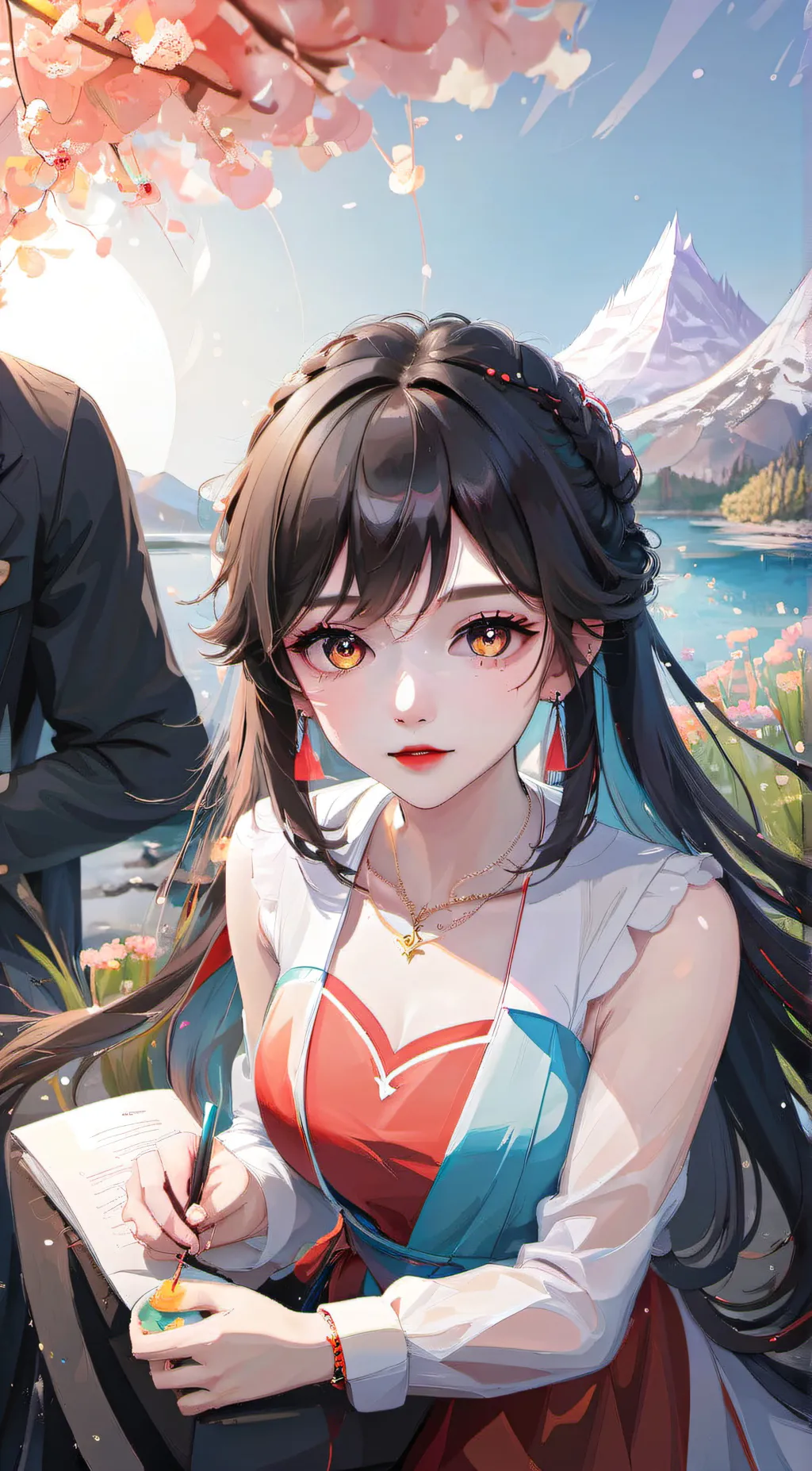 ai character: Simone background