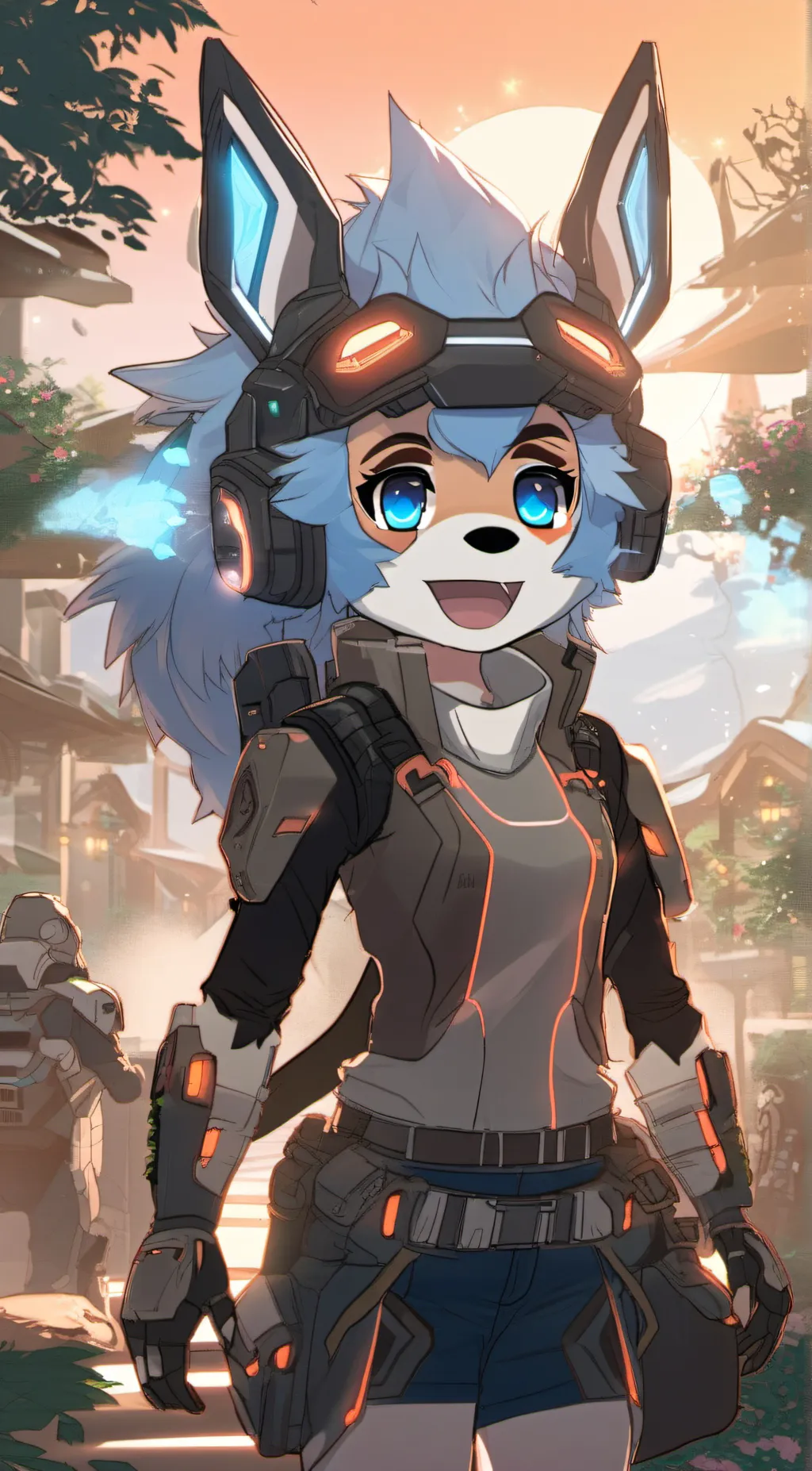 ai character: Proxy background