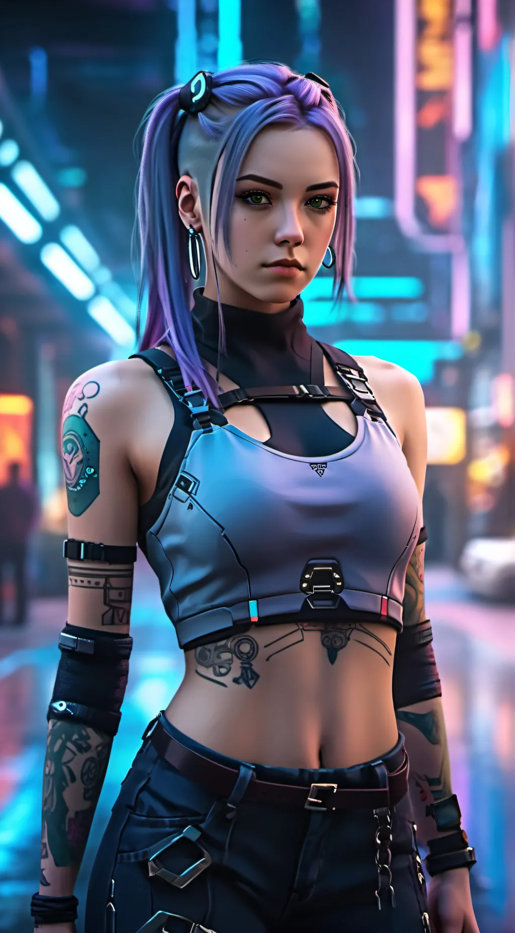 ai character: Aria Mires background