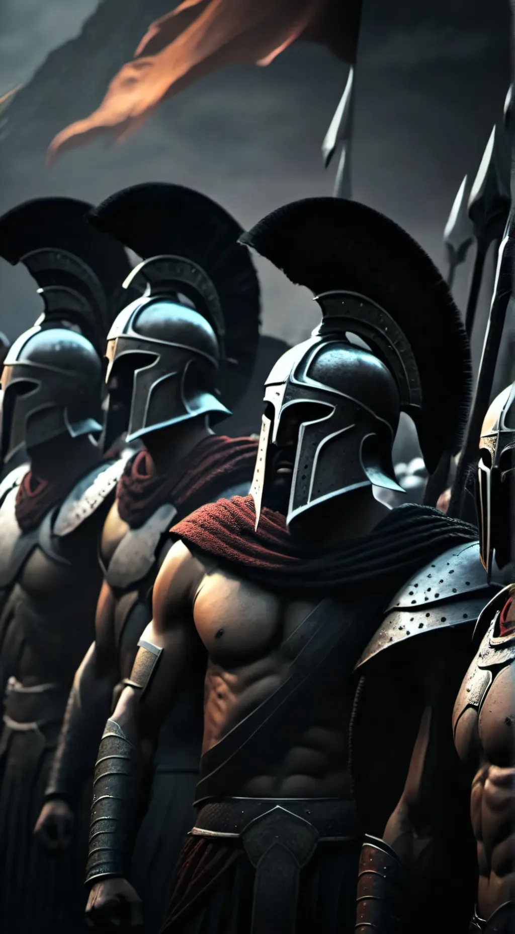 ai character: Sparta background
