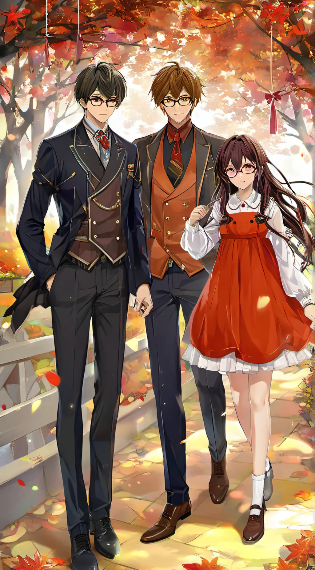 ai character: My friend group background
