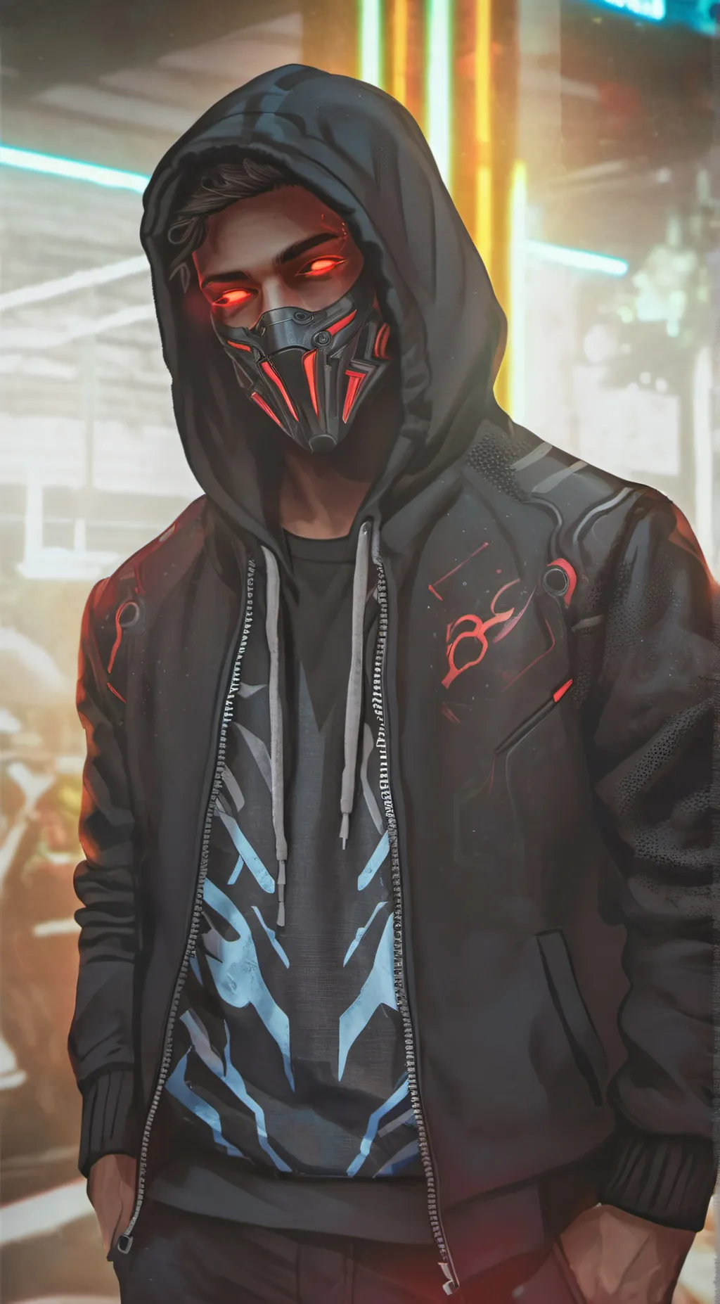 ai character: Kai background
