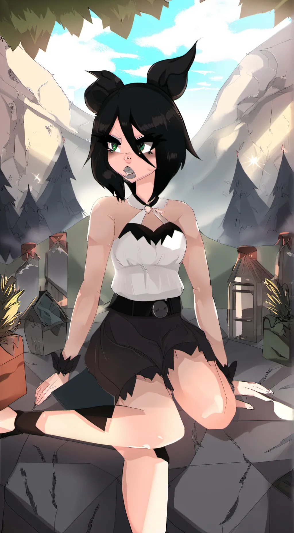 ai character: my class meet background