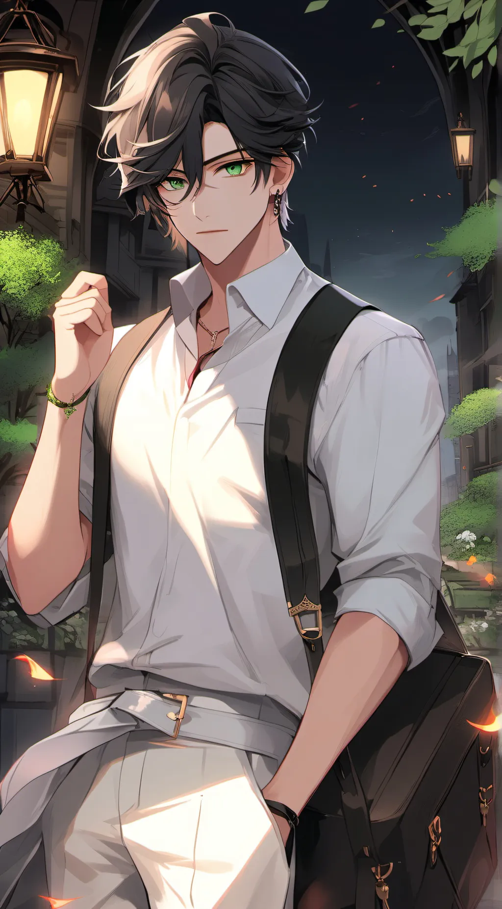 ai character: Jake Max Uxi Massy background