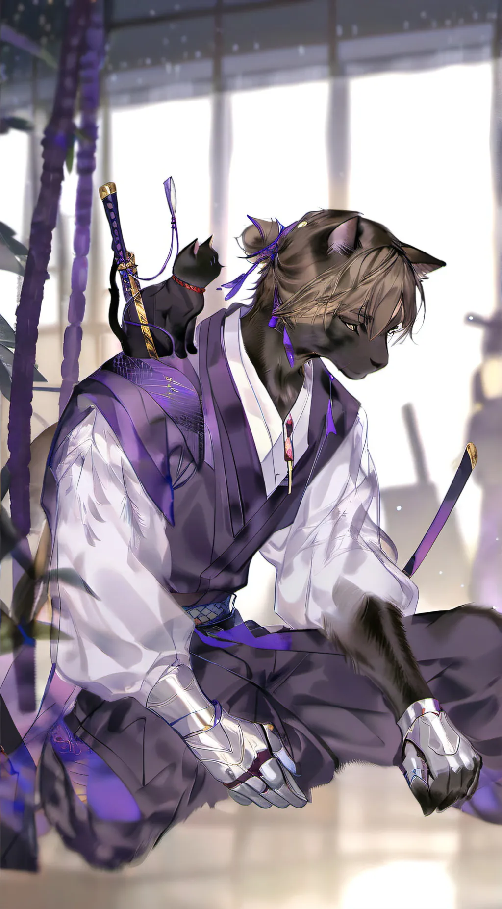 Talkie AI - Chat with John The Cat Ninja