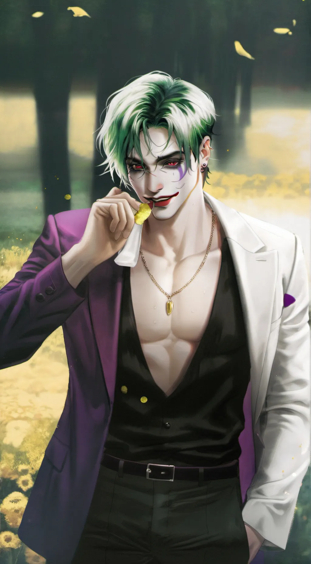 ai character: Joker background