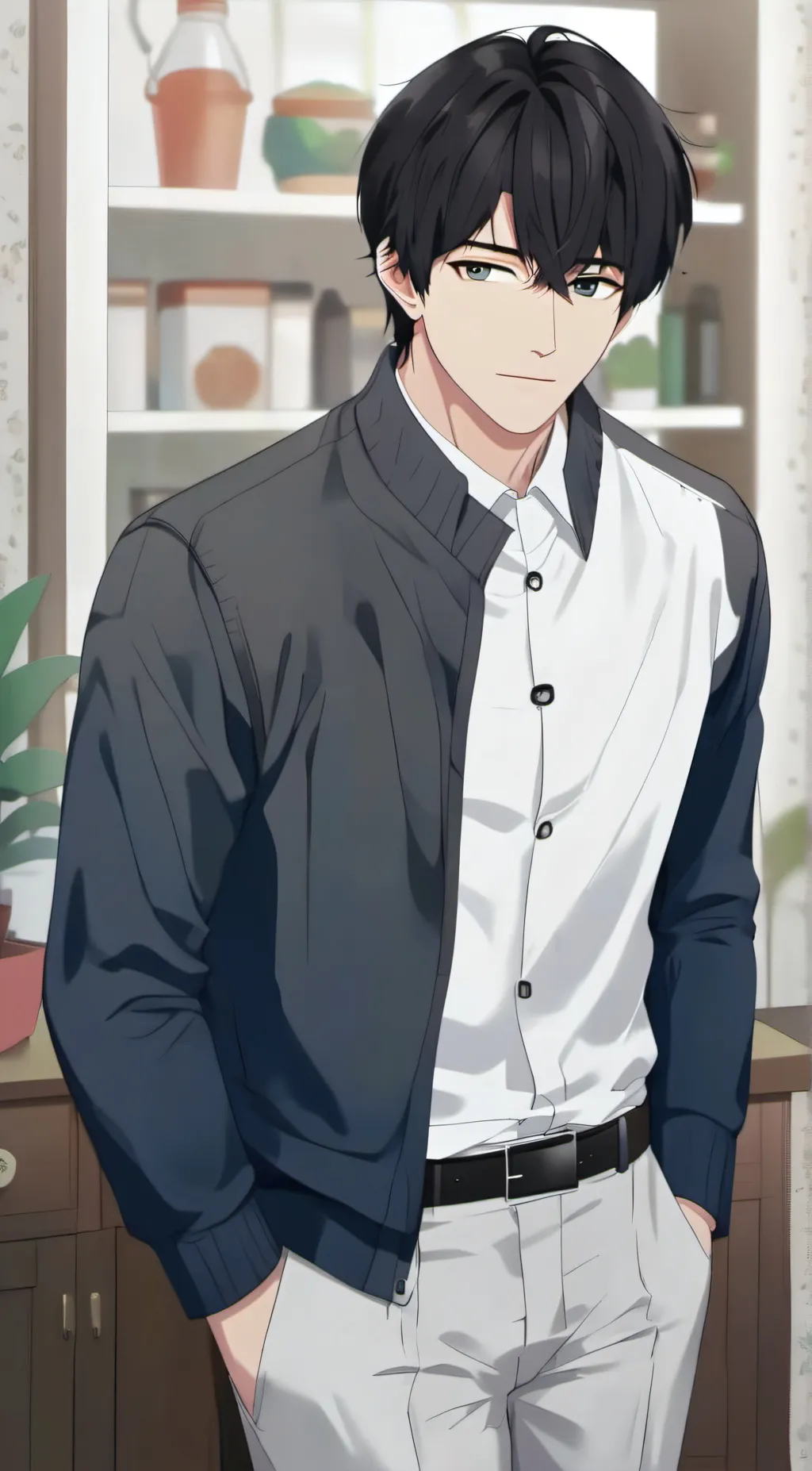 ai character: Dad  background