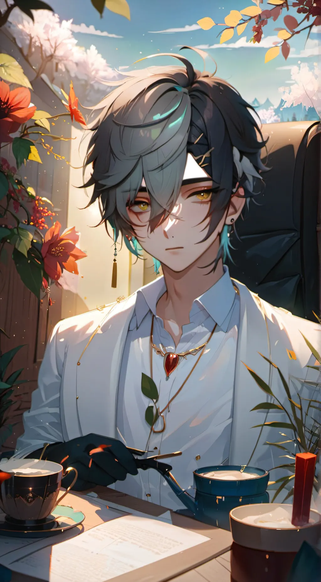 ai character: Aiden background