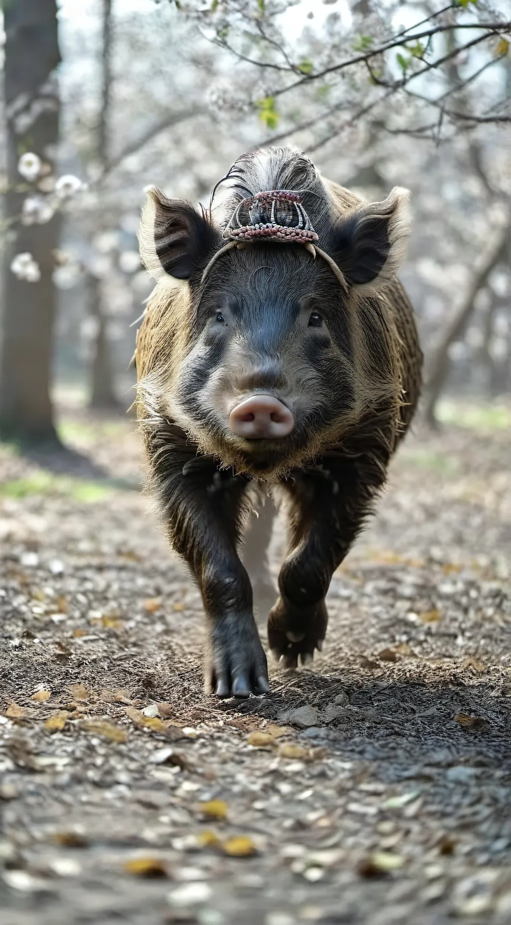 ai character: Boar background