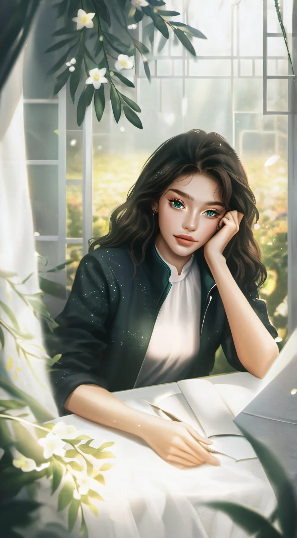 ai character: Lina Evans background