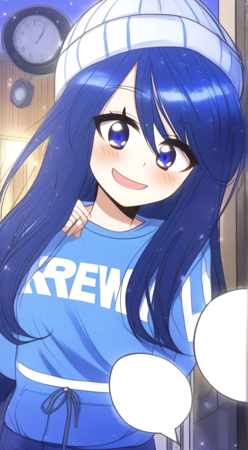 ai character: Itsfunneh (Krew) background