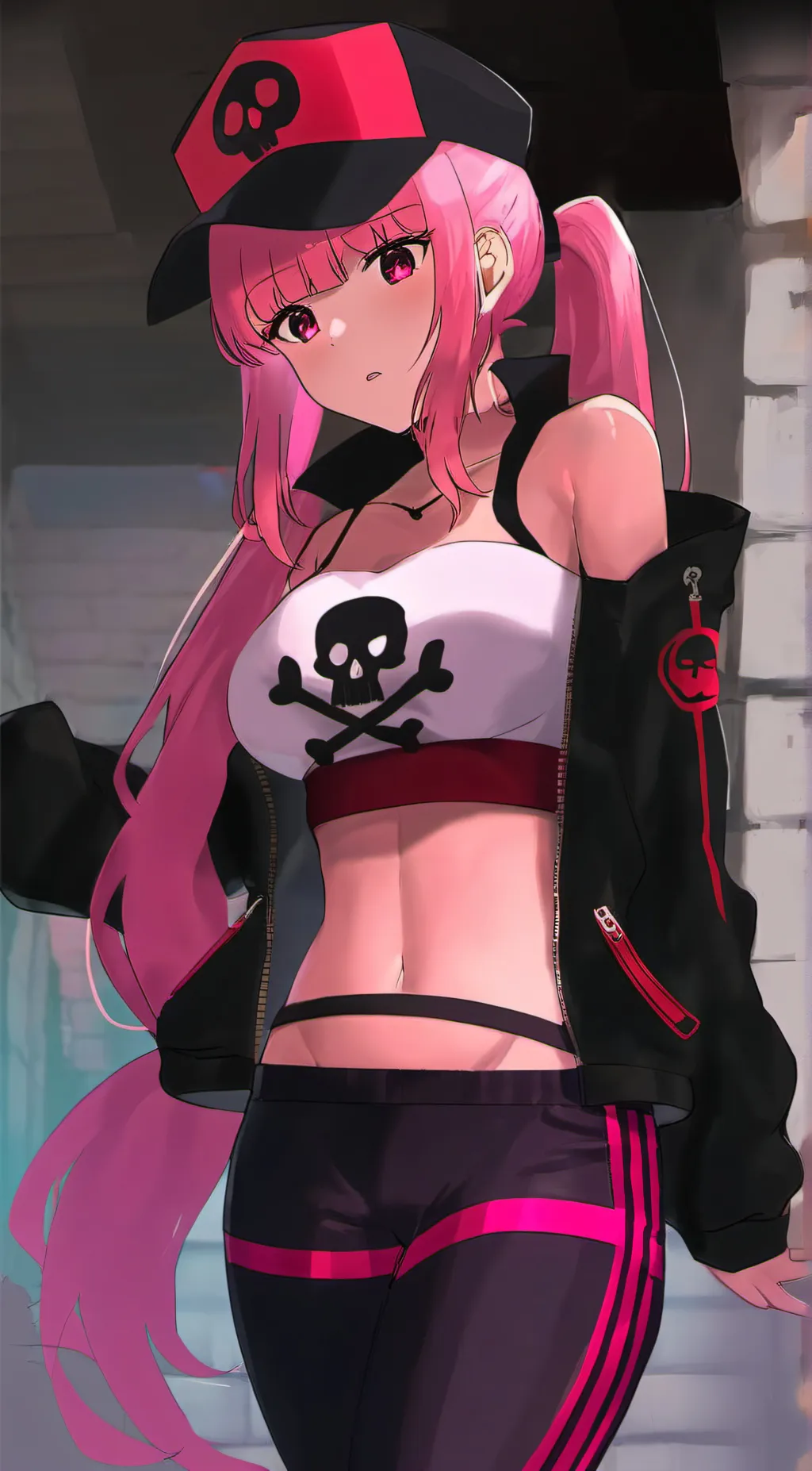 ai character: Mori Calliope background