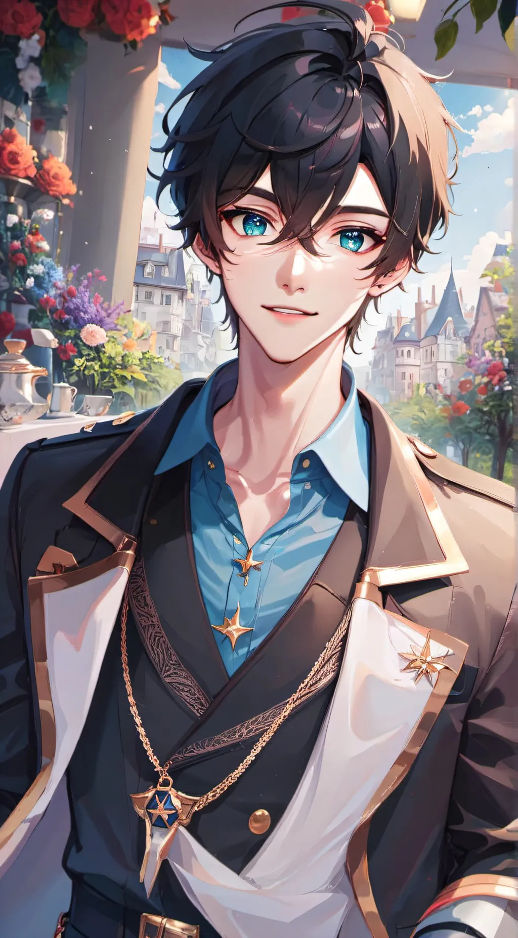 ai character: Blake background