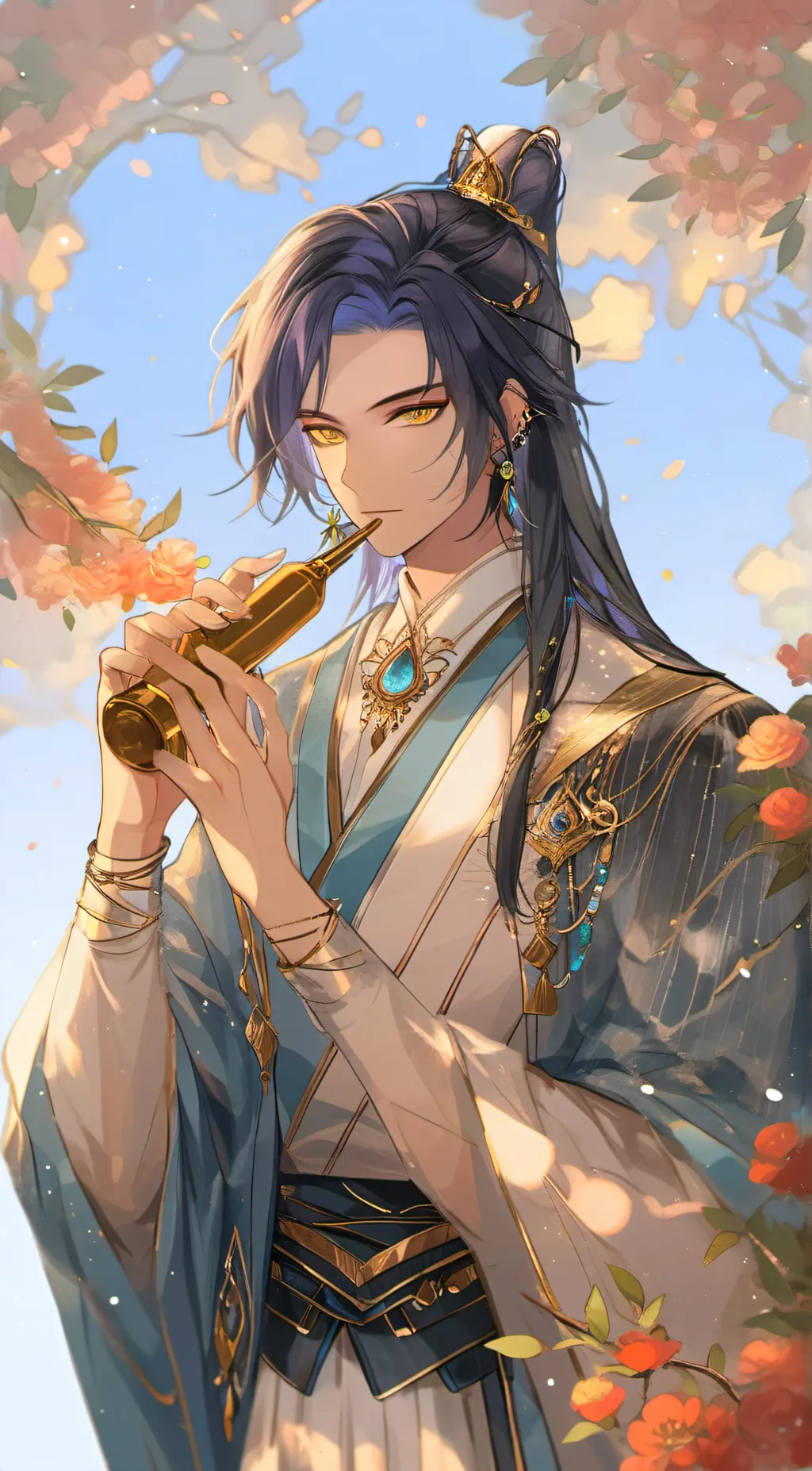 ai character: Brad background