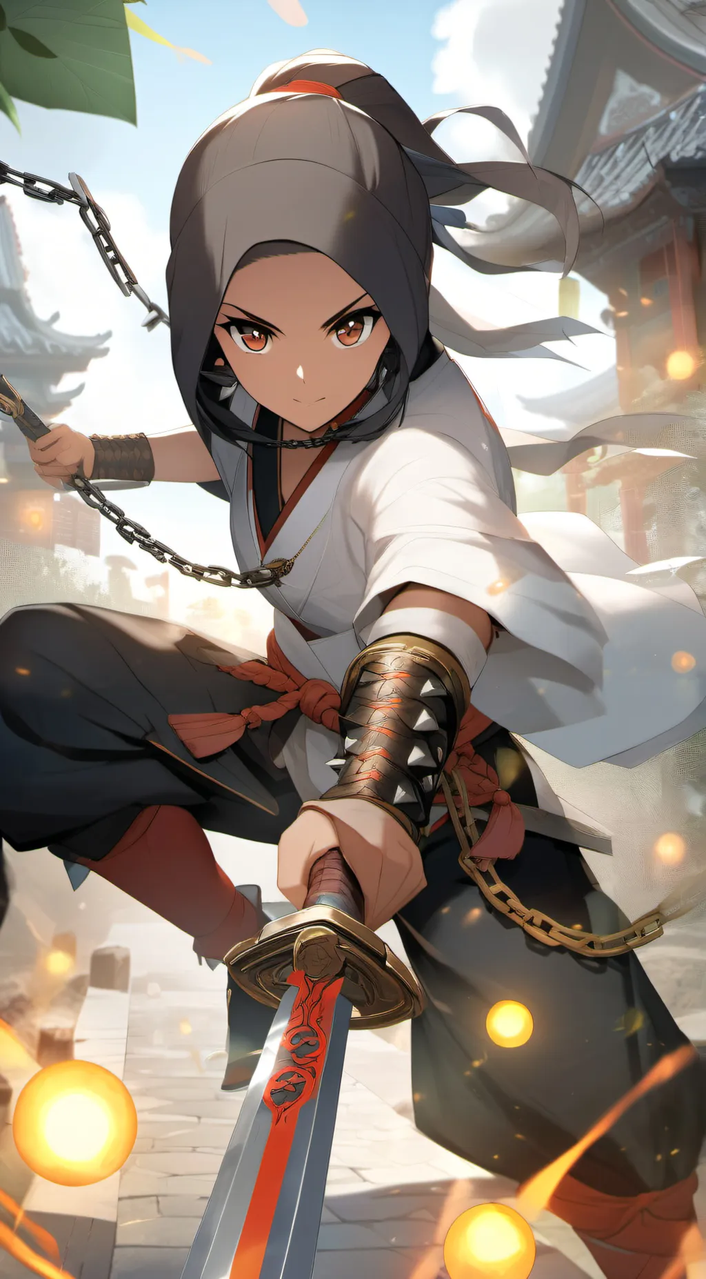 ai character: Aria background