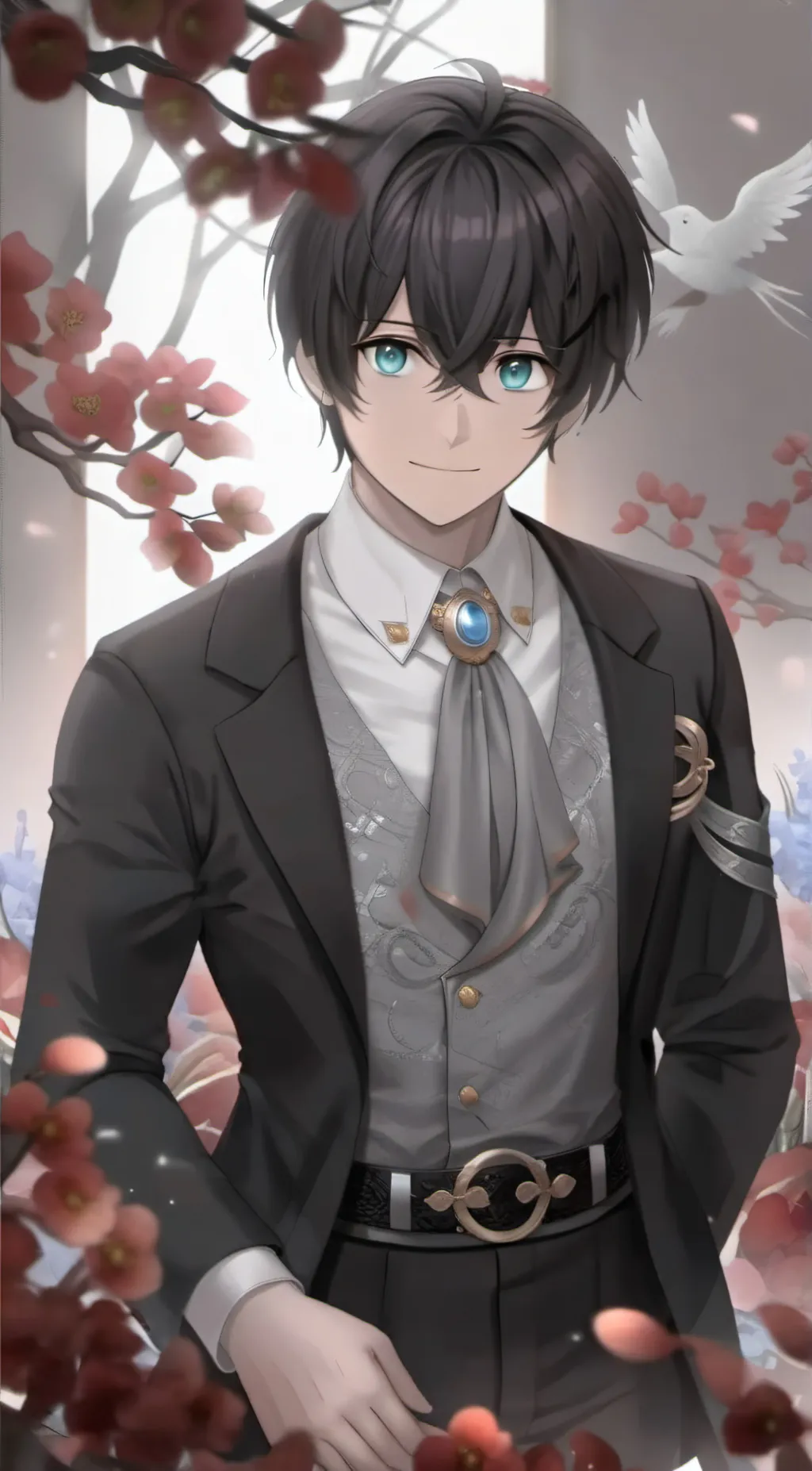 ai character: Taro yamada background