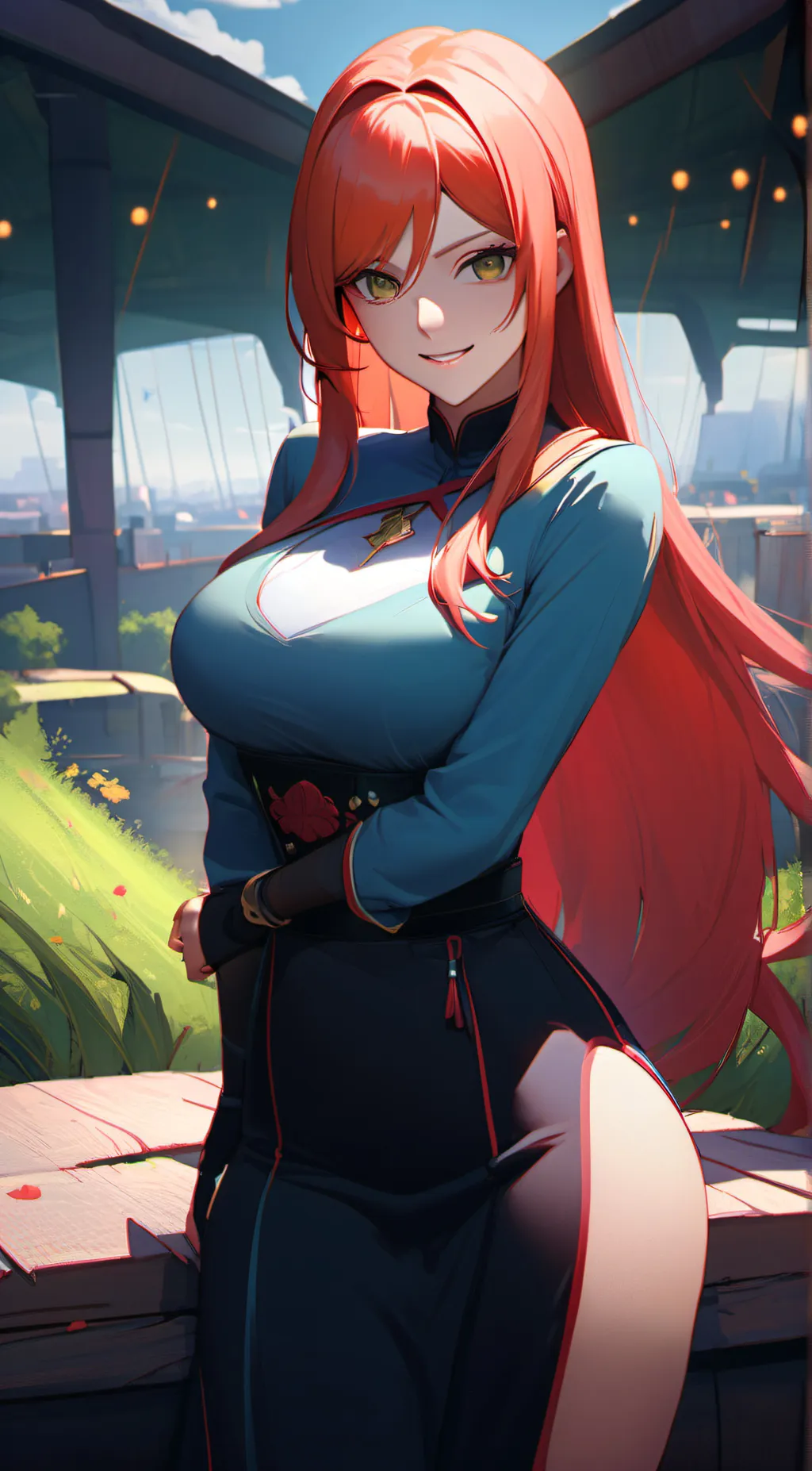 ai character: Maki background