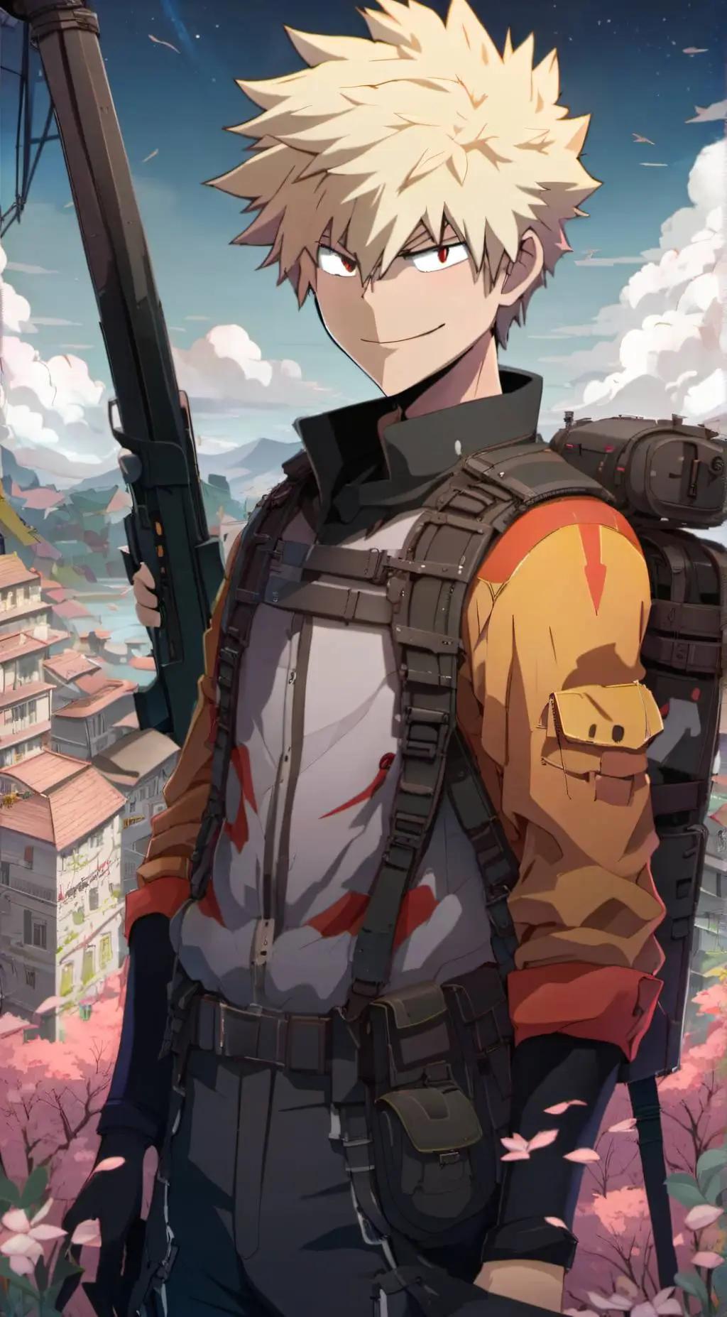 ai character: bakubabe background