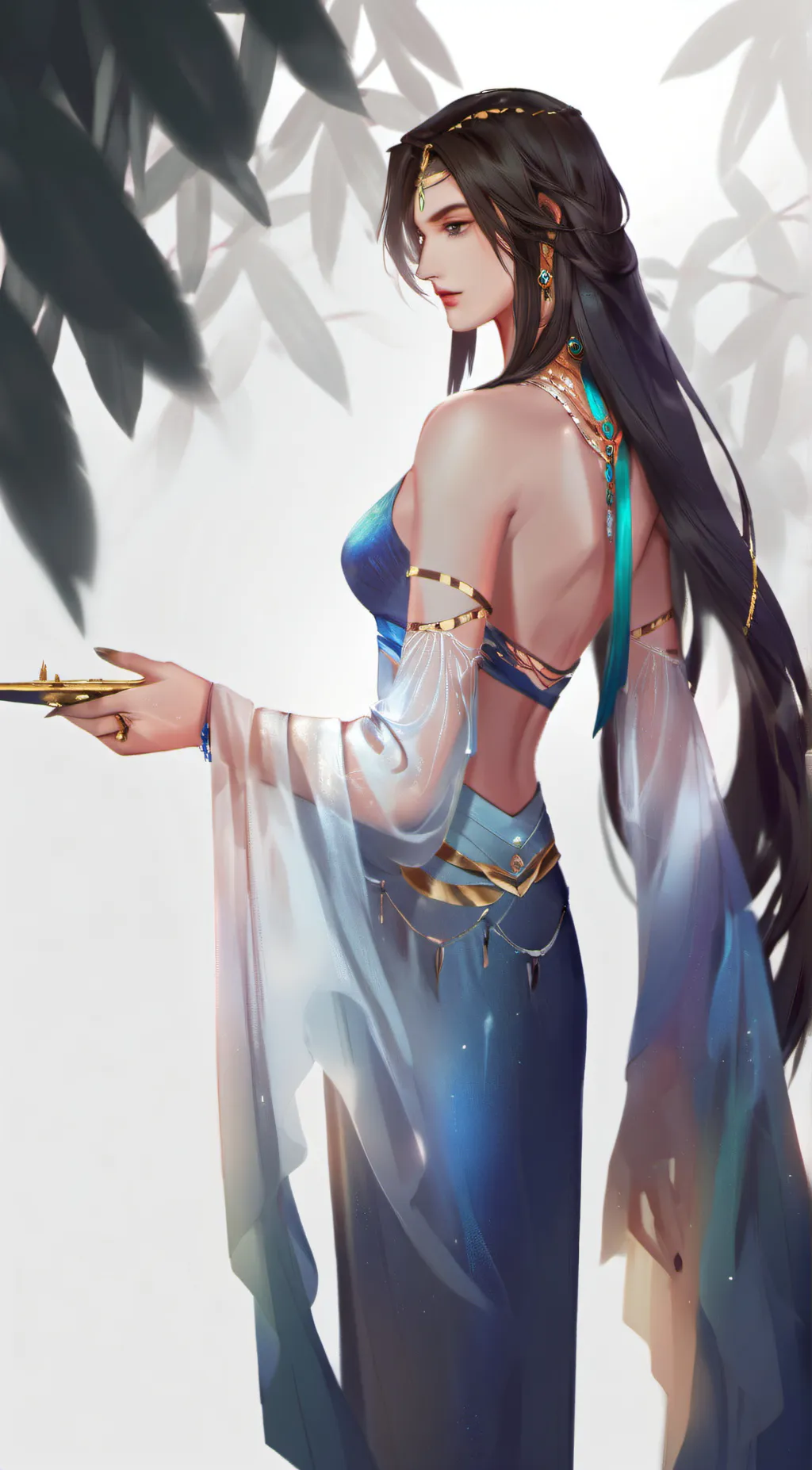 ai character: Crystal♡ background