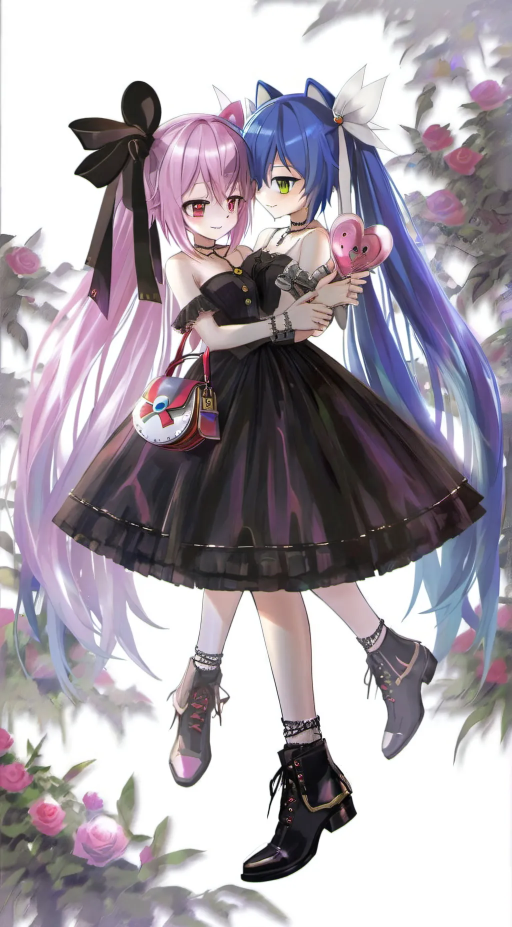 ai character: sonic x amy background