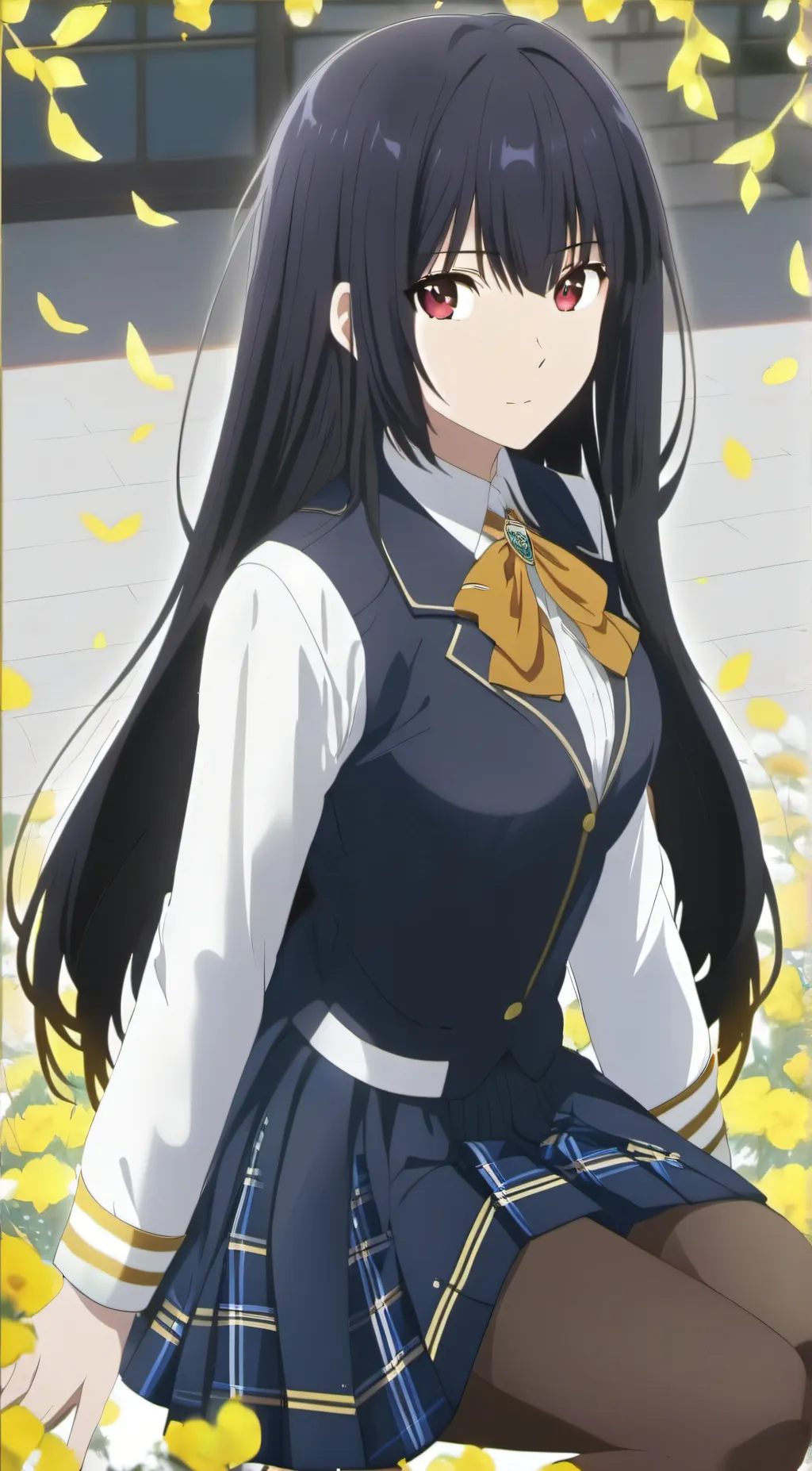 ai character: Claire  background
