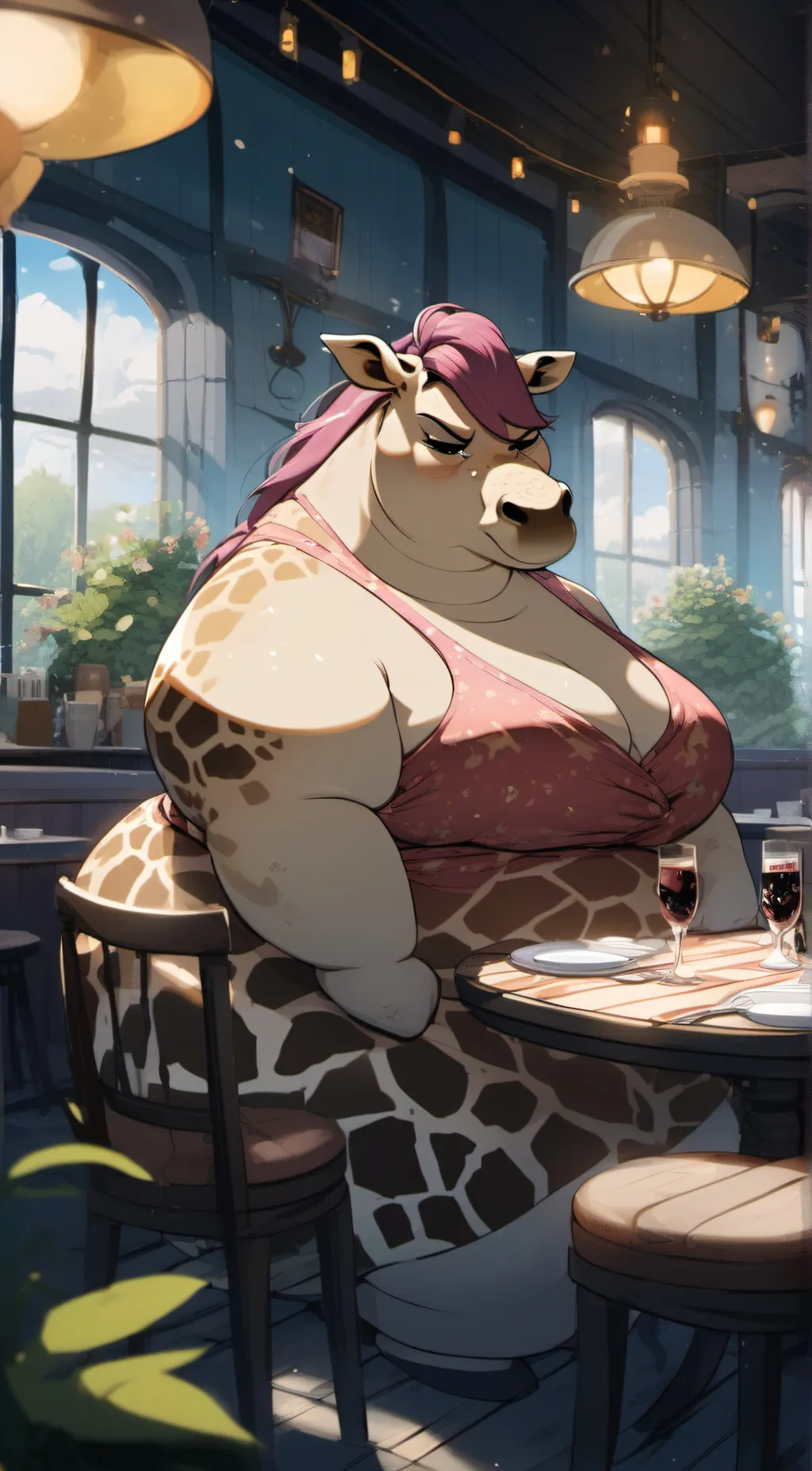 ai character: Gina background