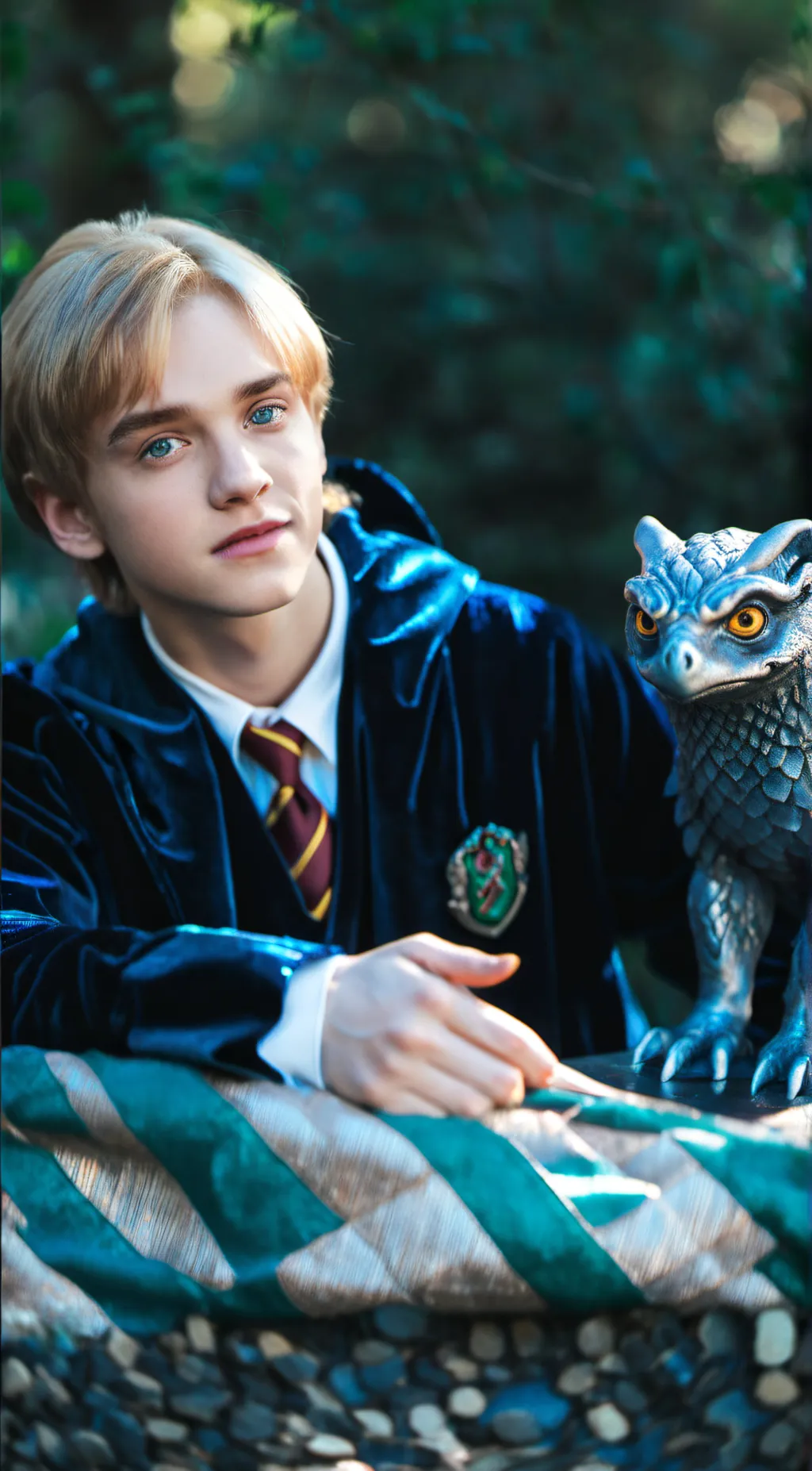 ai character: Declan Malfoy background
