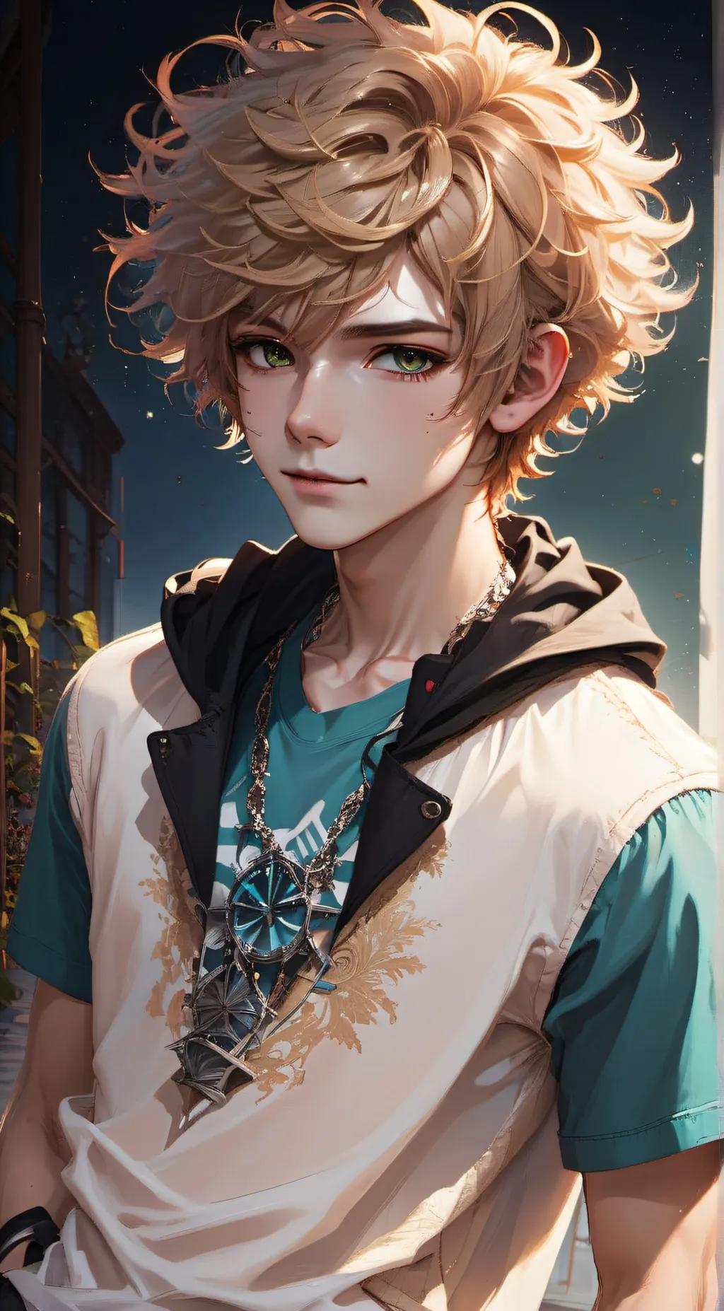 ai character: 🤭♡︎Mike♡︎🤧 background